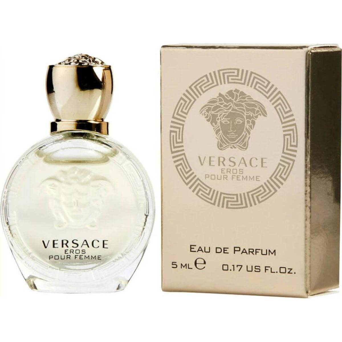 Versace Eros pour femme by Gianni Versace EDP 0.17oz New in Box 8011003823598