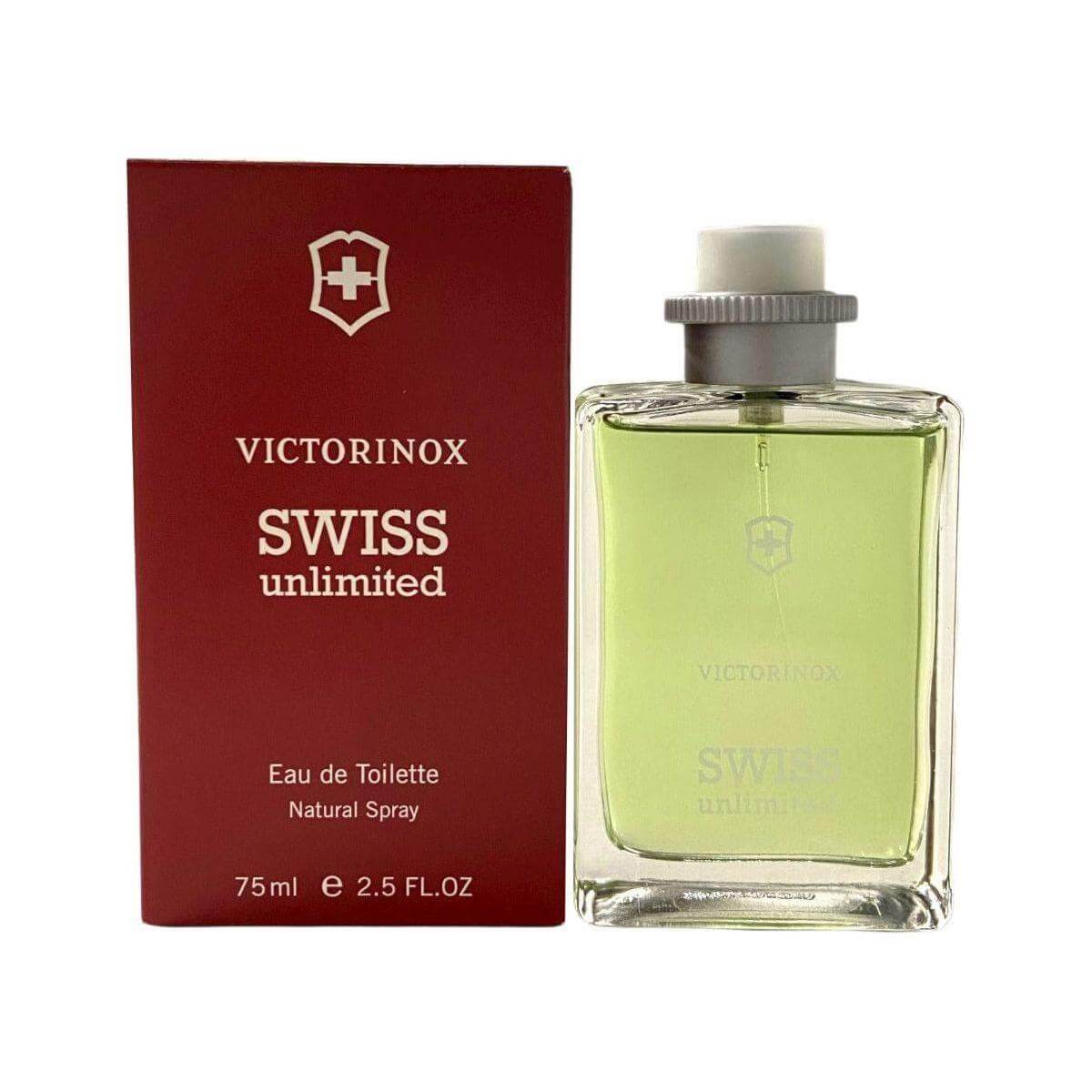 Victorinox Swiss Unlimited by Swiss Army cologne for men EDT 2.5 oz New In Box 7640131390514