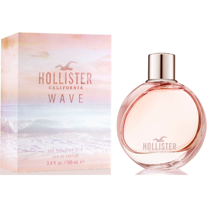WAVE By Hollister California for her perfum 3.4 oz 3.3 edp New In Box - 3.4 oz / 100 ml 085715261014