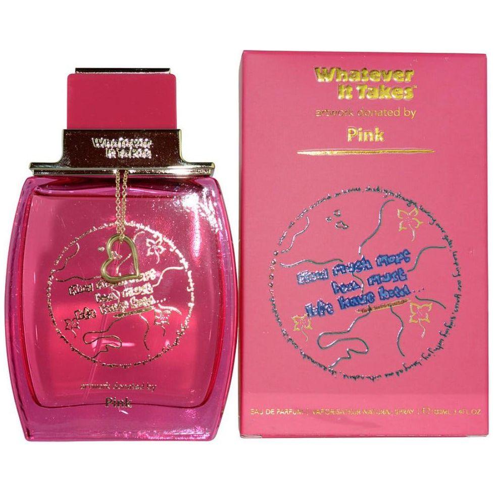 WHATEVER IT TAKES PINK perfume for women EDP 3.3 / 3.4 oz New in Box 815940026719