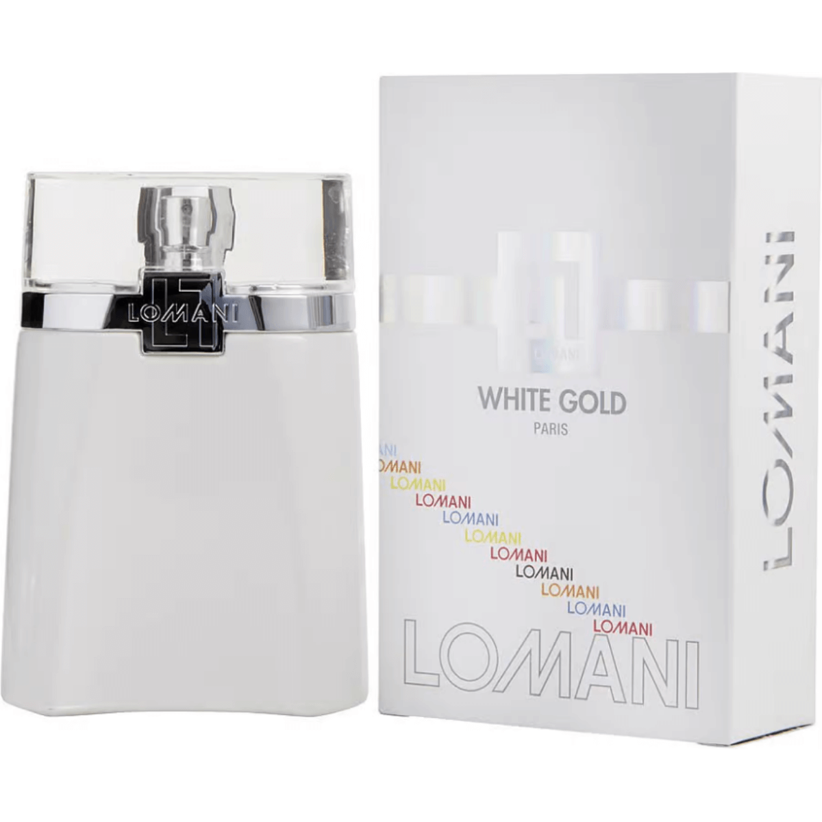 White Gold by Lomani cologne for men EDT 3.3 / 3.4 oz New in Box 3610400002428