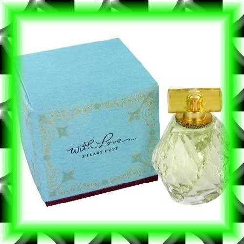 WITH LOVE by Hilary Duff Perfume 3.3 oz /3.4 oz New in Box