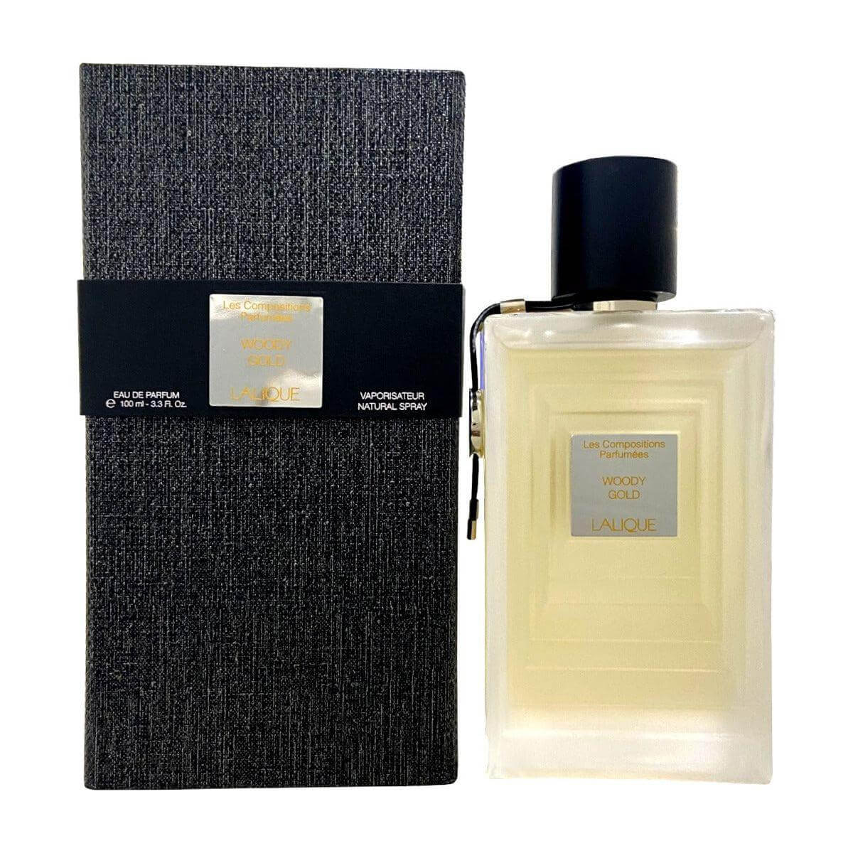 Woody Gold by Lalique perfume for unisex EDP 3.3 / 3.4 oz New in Box 7640111502982