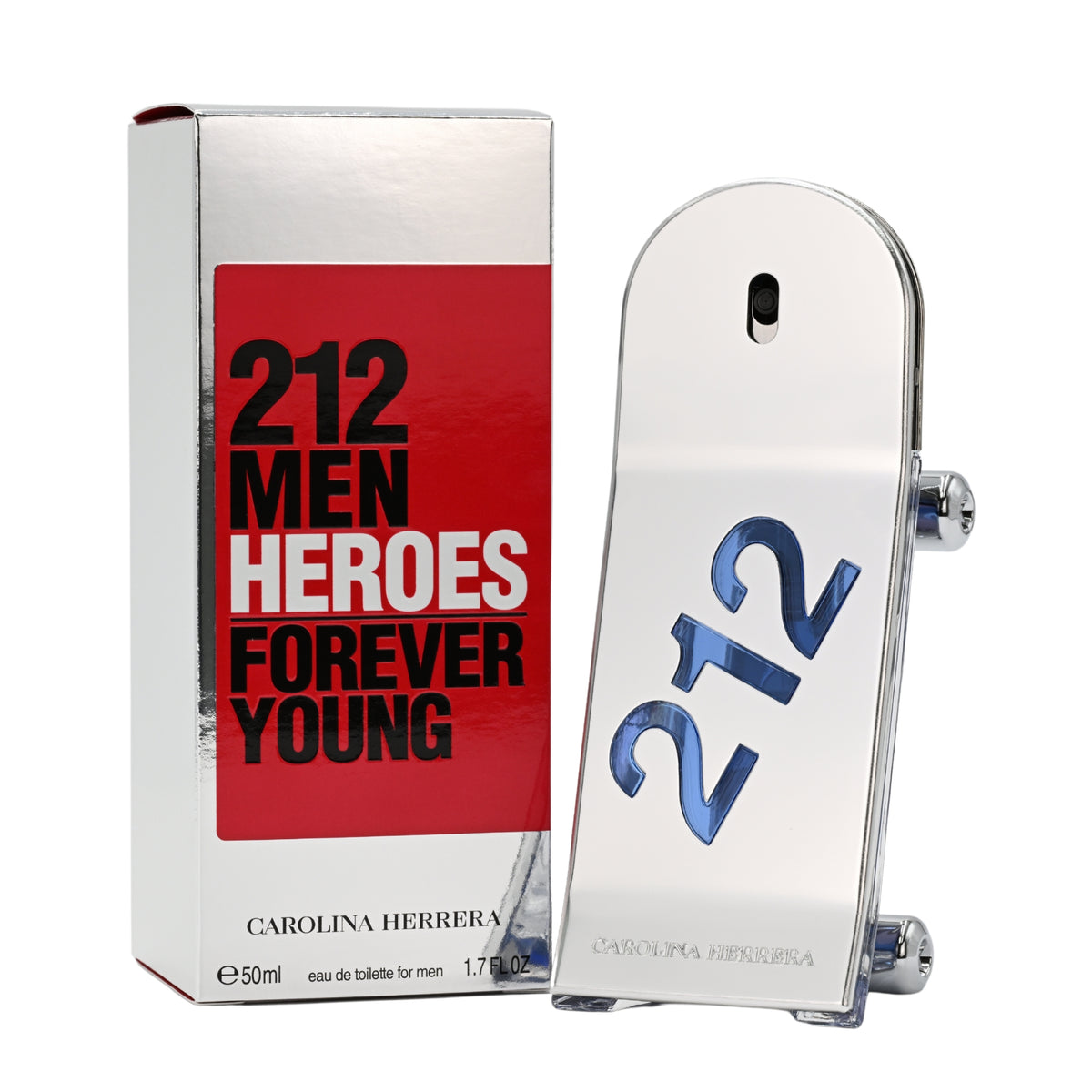 212 Men Heroes Forever Young by Carolina Herrera cologne EDT 1.7 oz New in Box 8411061974759