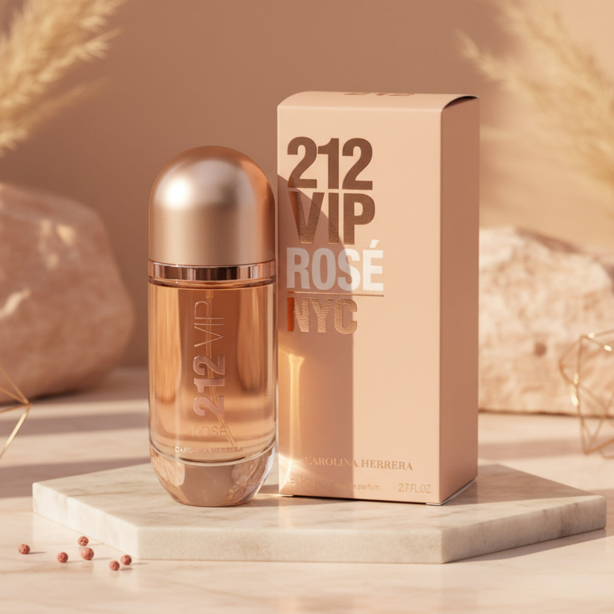 212 VIP ROSE by Carolina Herrera perfume for her EDP 2.7 oz New in box 8411061777176