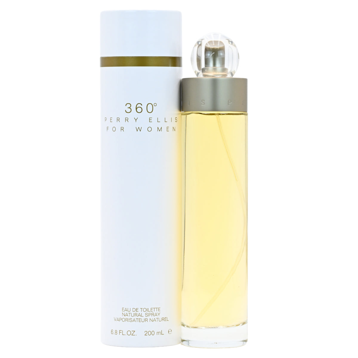 360 by Perry Ellis 6.7 / 6.8 oz EDT For Women NEW IN BOX 844061001589