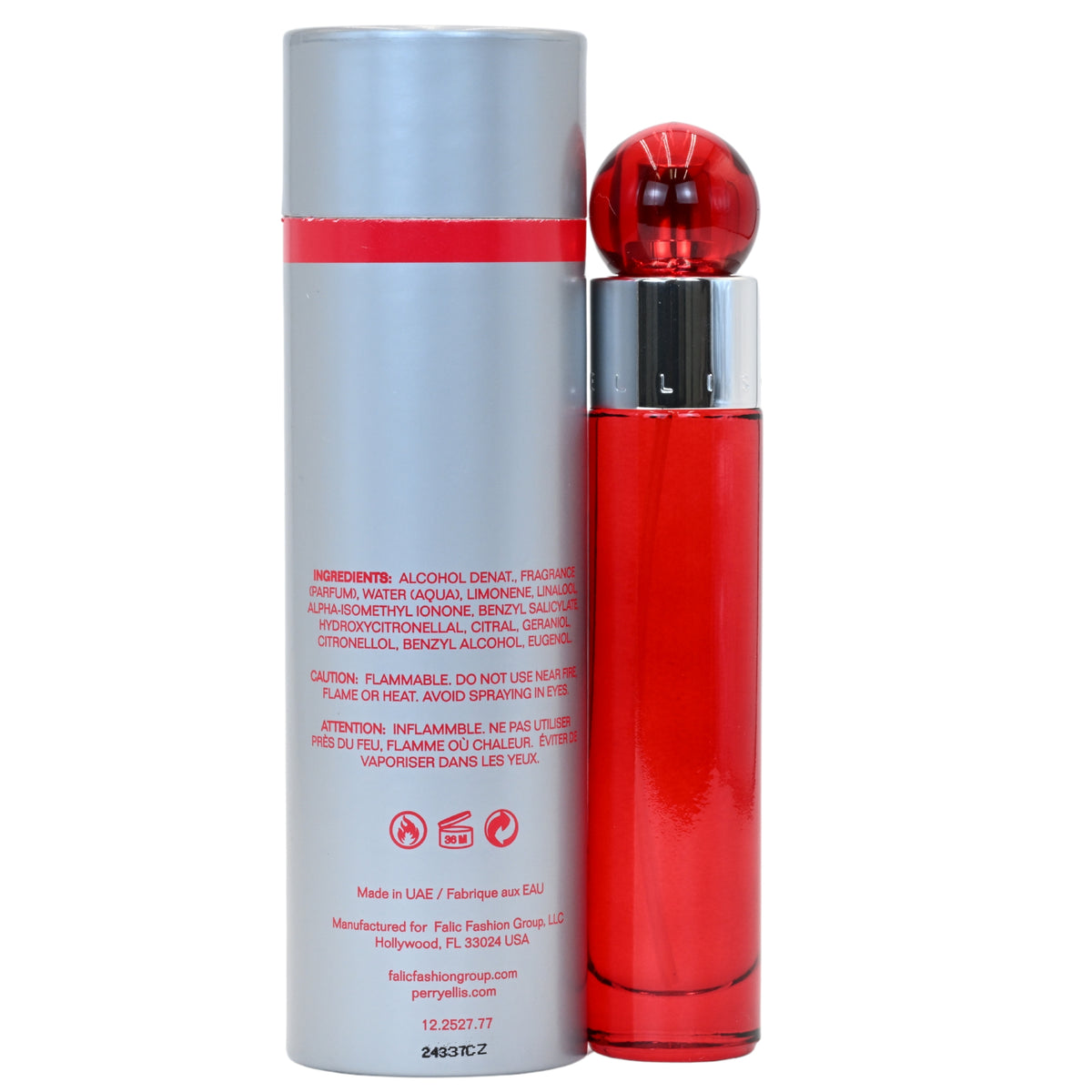 360 Red by Perry Ellis cologne for men EDT 1.7 oz New in Box 844061000544