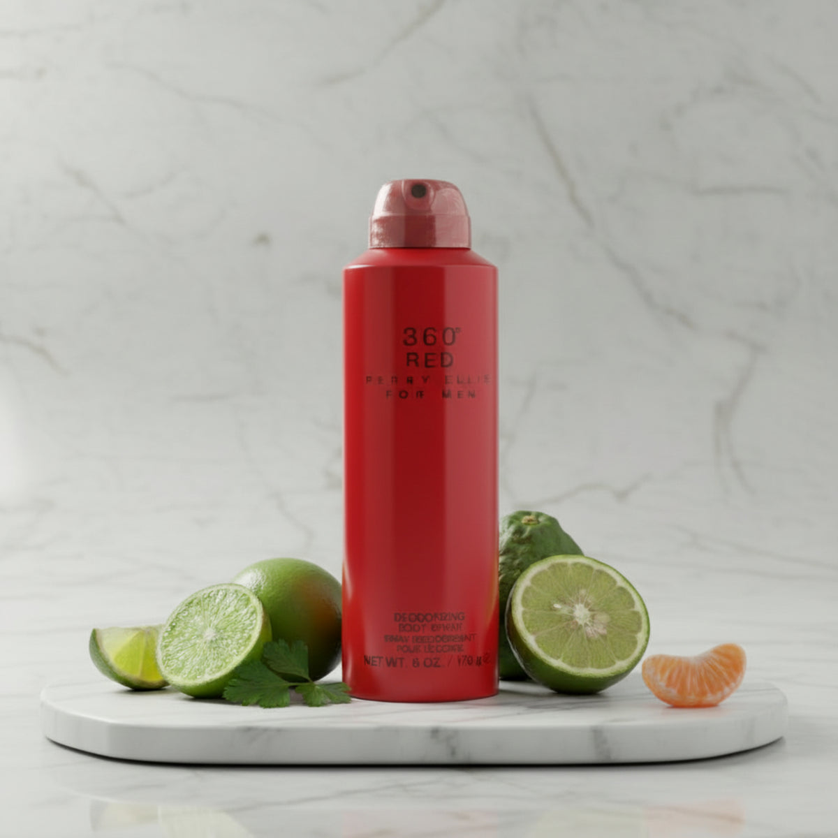 360 RED Men by Perry Ellis 6.0 oz Deodorizing Body Spray 844061014626