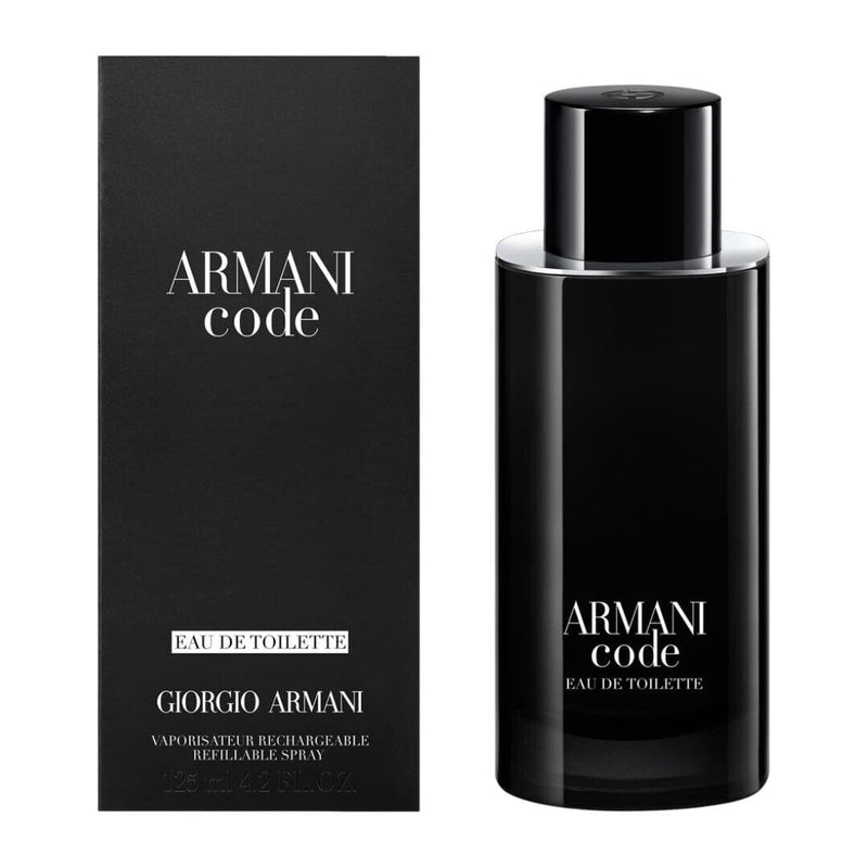 Armani Code (refillable) by Giorgio Armani cologne for men EDT 4.2 oz New in Box