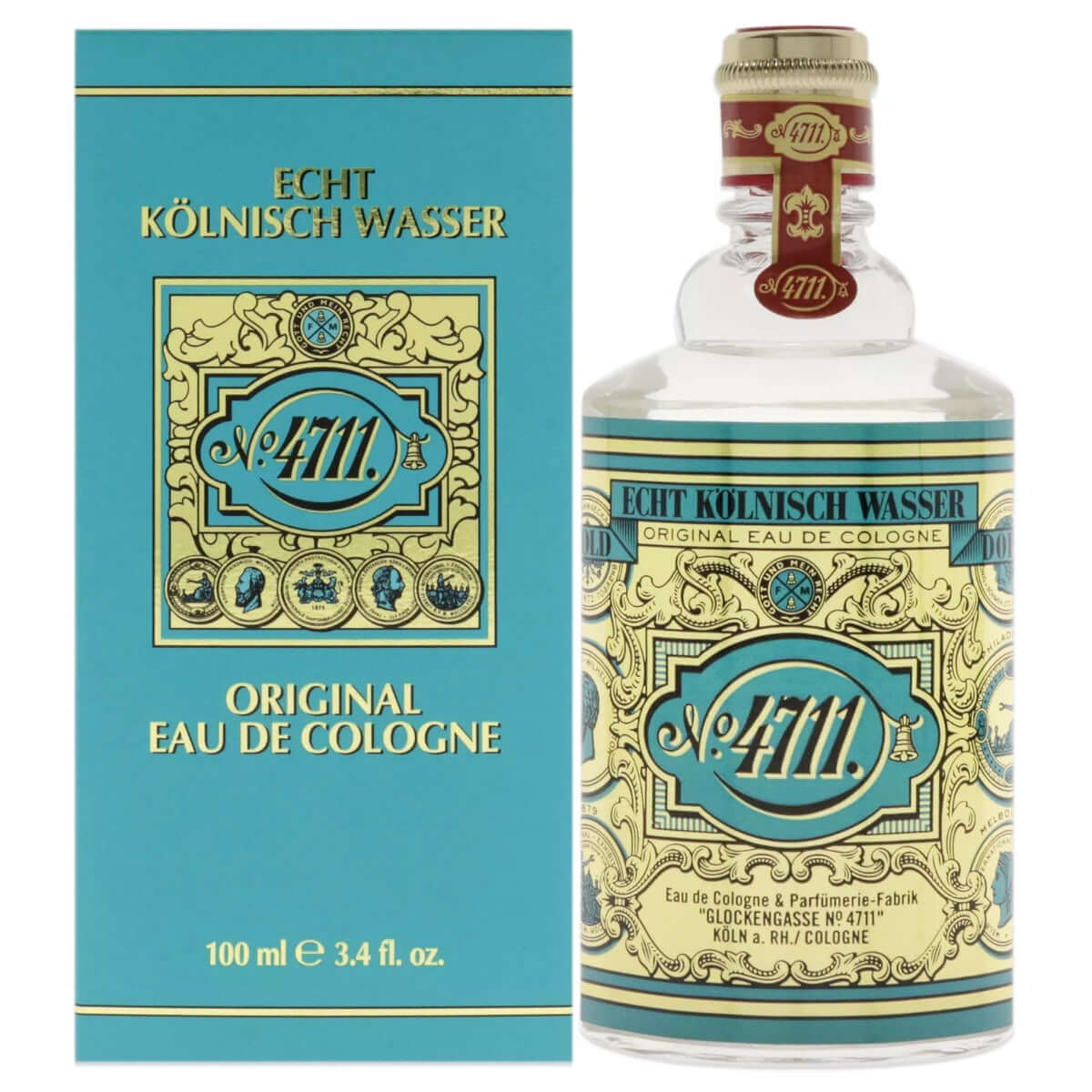 4711 by Maurer & Wirtz for unisex EDC 3.3 / 3.4 oz New In Box 4011700740376