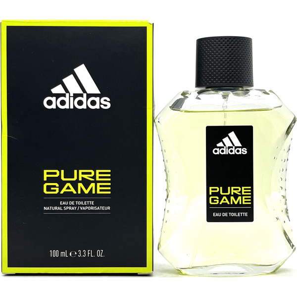 Adidas PURE GAME Cologne for Men EDT Spray 3.3 / 3.4 oz New In Box