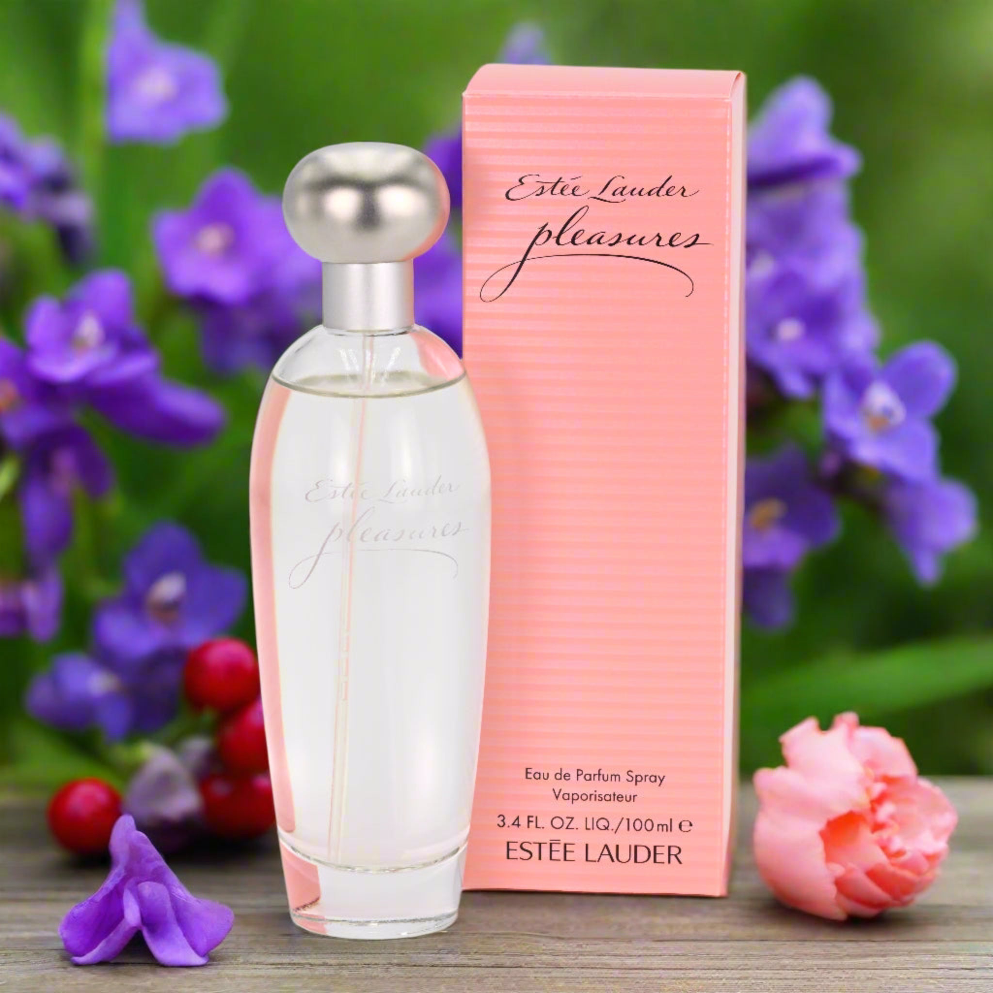 Pleasures by Estee Lauder perfume for women EDP 3.3 / 3.4 oz New in Box