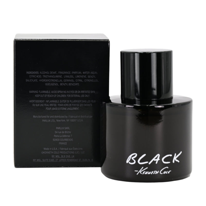 KENNETH COLE BLACK Cologne for Men 3.4 oz Spray New in Box