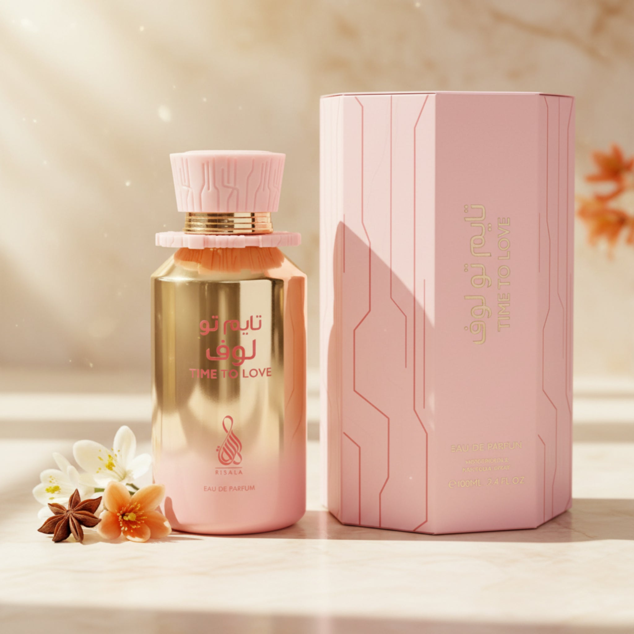 Risala Time To Love Eau de Parfum Spray for Women 3.4 oz (100 ml) New Retail Box