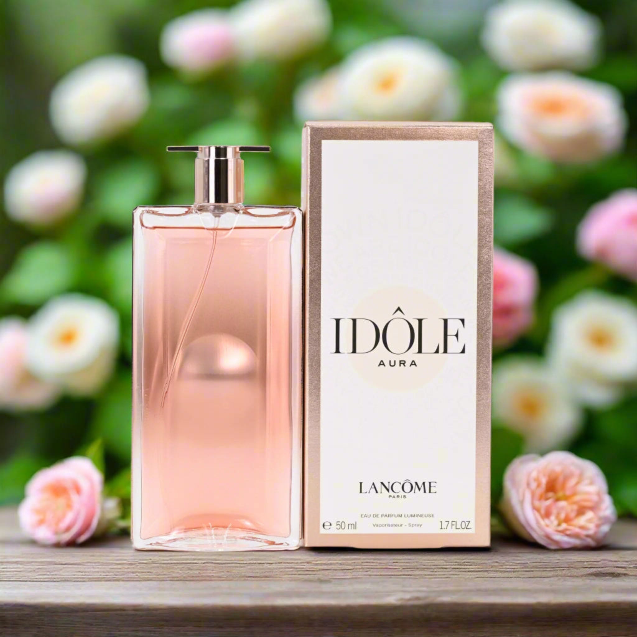 Idole Aura by Lancome perfume for her EDP Lumineuse 1.7 oz New in Box (6)