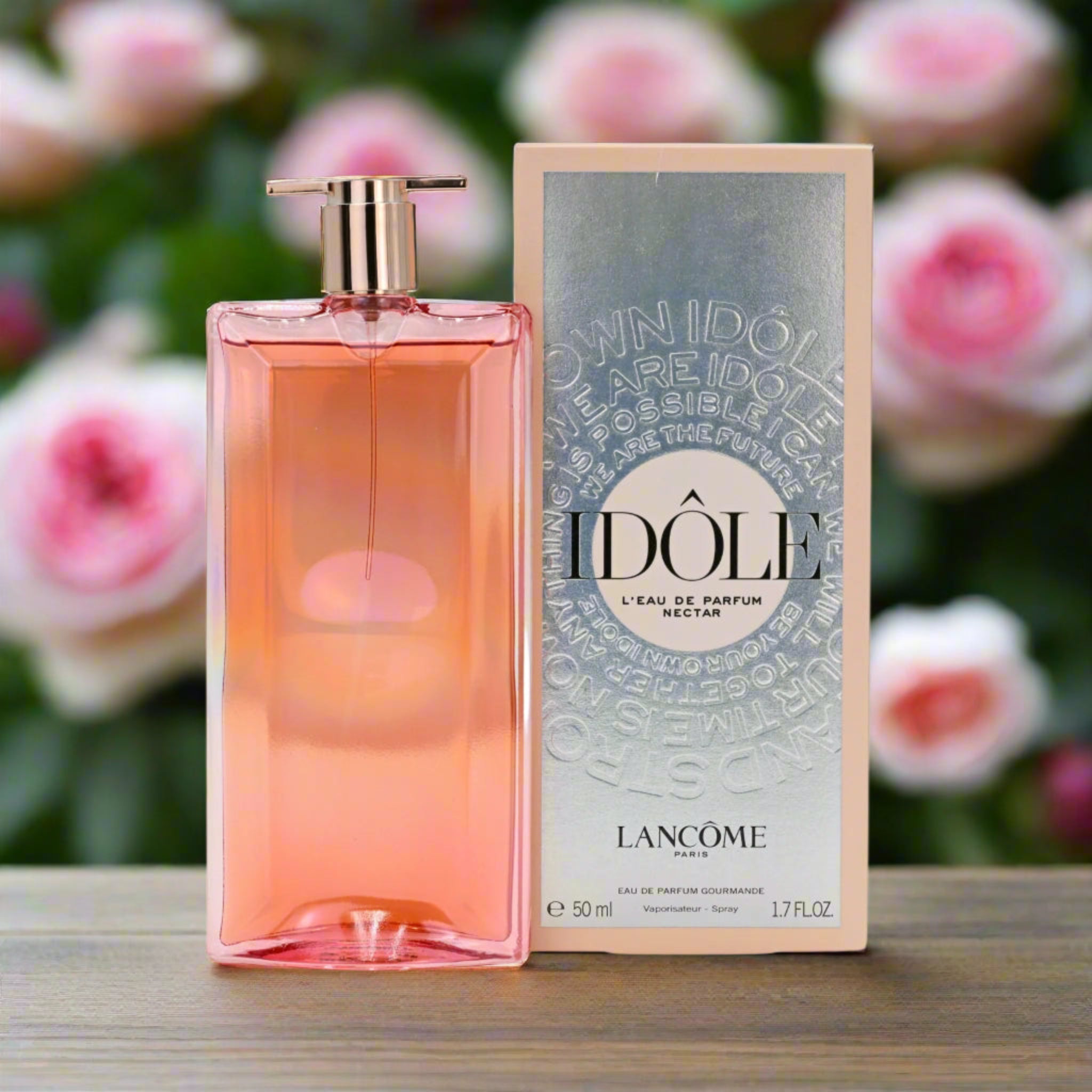 Idole Nectar by Lancome perfume for her EDP lumineuse 1.7 oz New in Box (6)