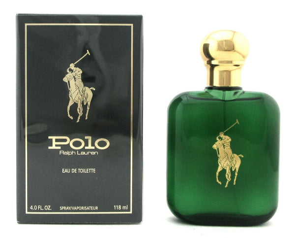 POLO by Ralph Lauren 4.0 oz Cologne for Men GREEN New in Box