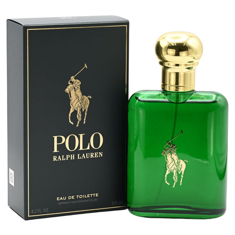 POLO by Ralph Lauren 4.0 oz Cologne for Men GREEN New in Box
