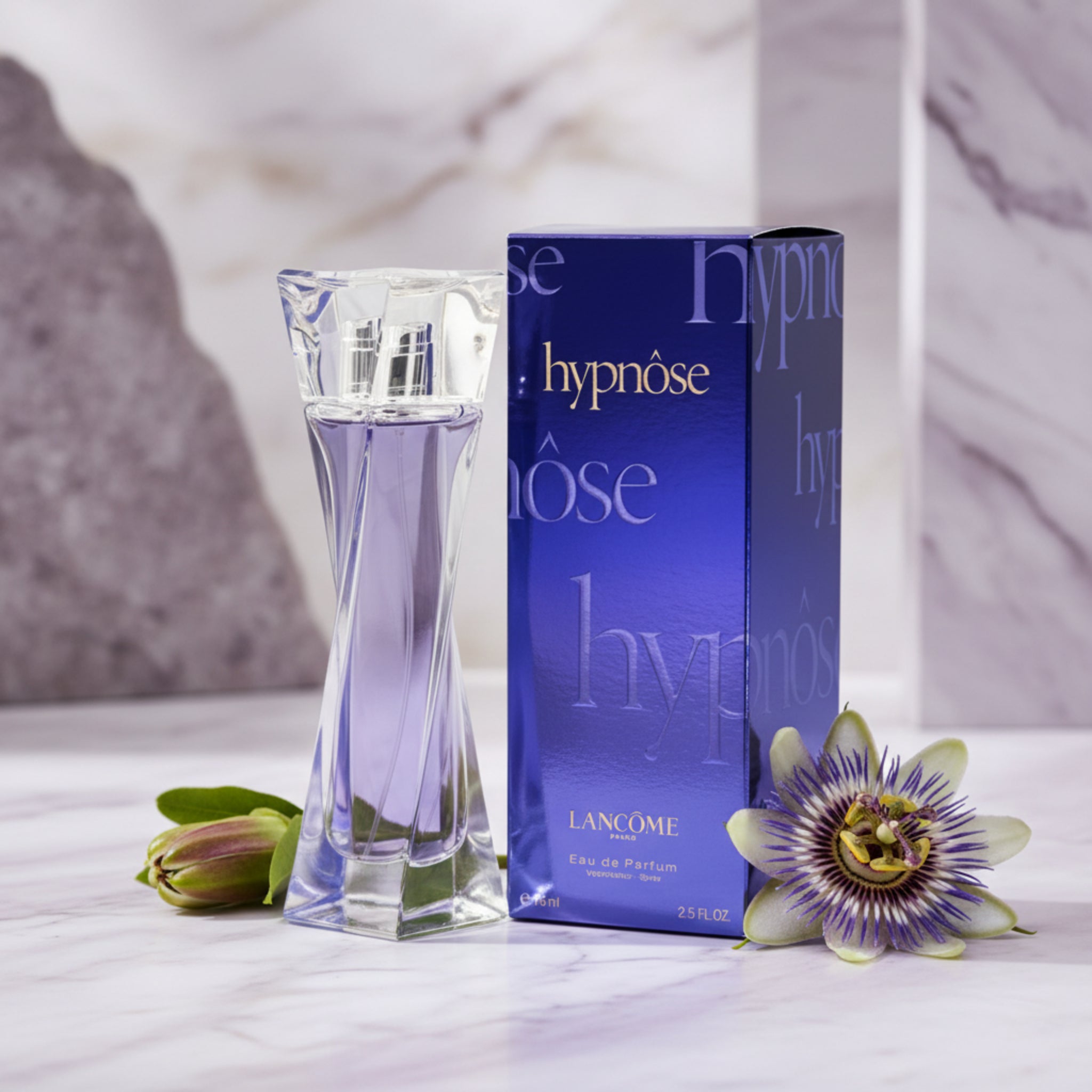 Lancème Hypnose perfume bottle and packaging on a white background