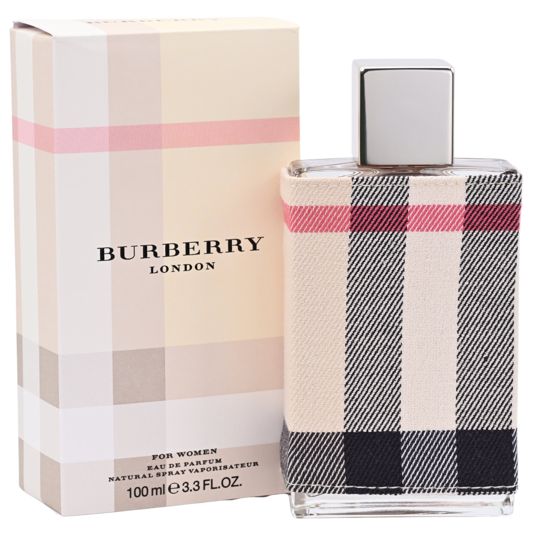 Burberry London Fabric by Burberry 3.3 / 3.4 oz EDP Perfume for Women New In Box
