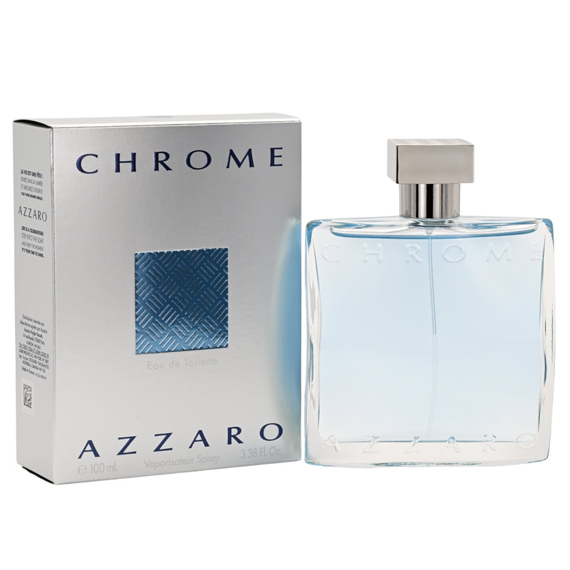 CHROME by Loris Azzaro for Men Cologne 3.3 oz / 3.4 oz EDT New in Box
