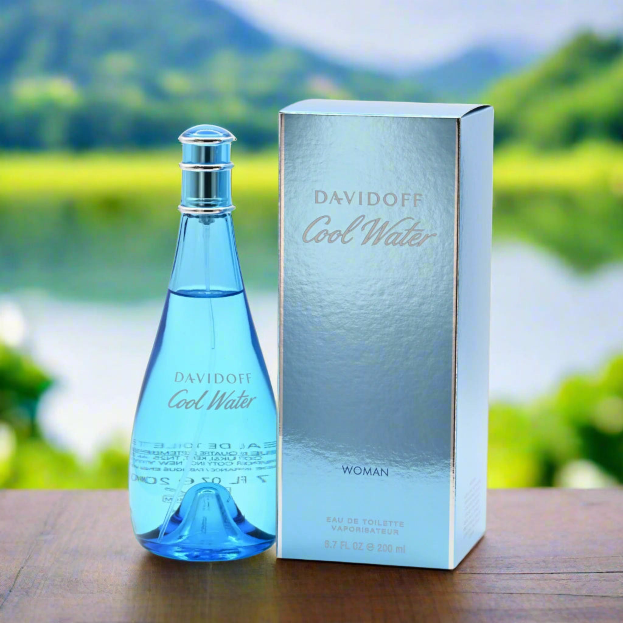 Cool Water by Davidoff perfume for women EDT 6.7 / 6.8 oz New in Box