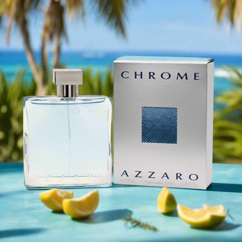 CHROME by Loris Azzaro for Men Cologne 3.3 oz / 3.4 oz EDT New in Box