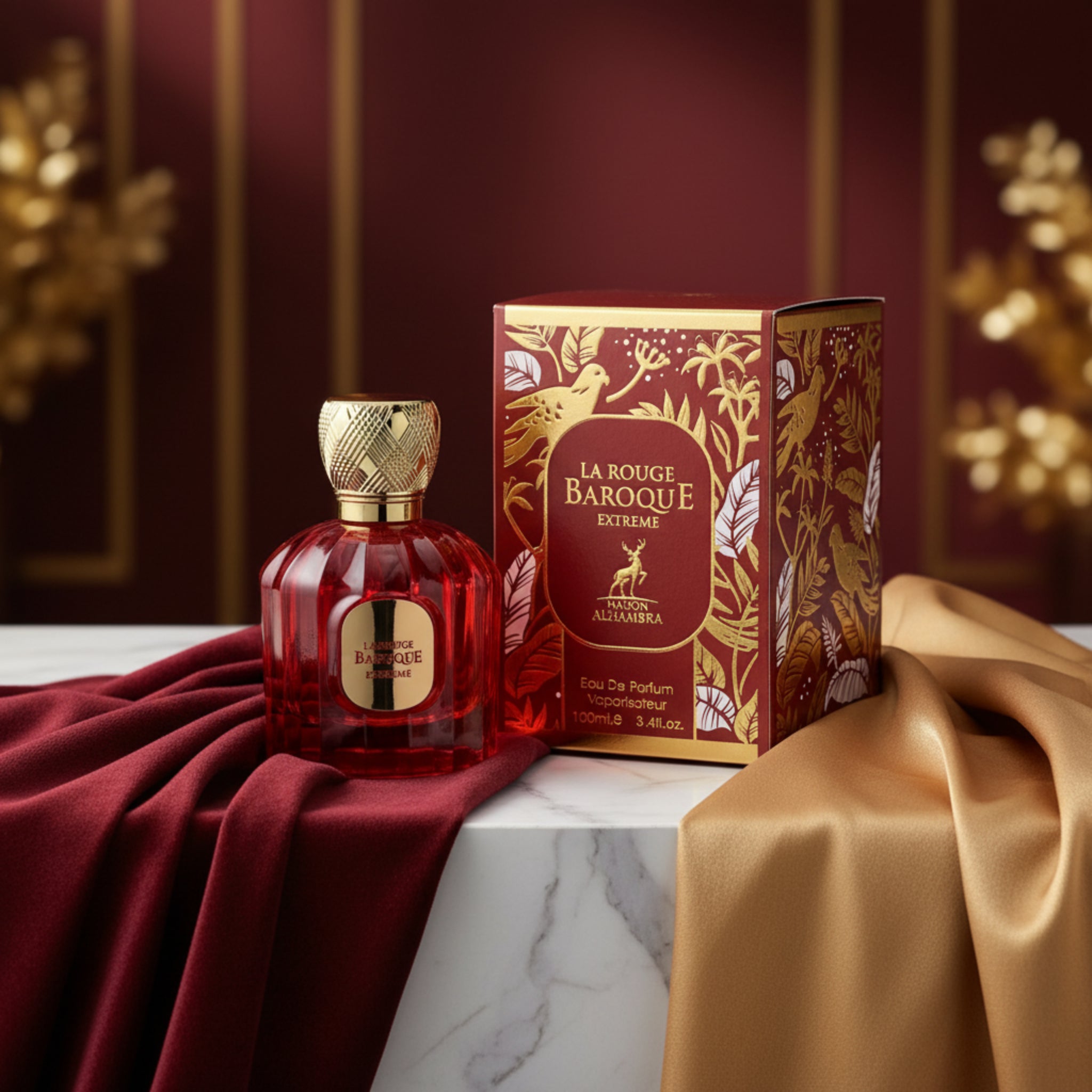 La Rouge Baroque Extreme Maison Alhambra unisex EDP 3.3 / 3.4 oz New in Box