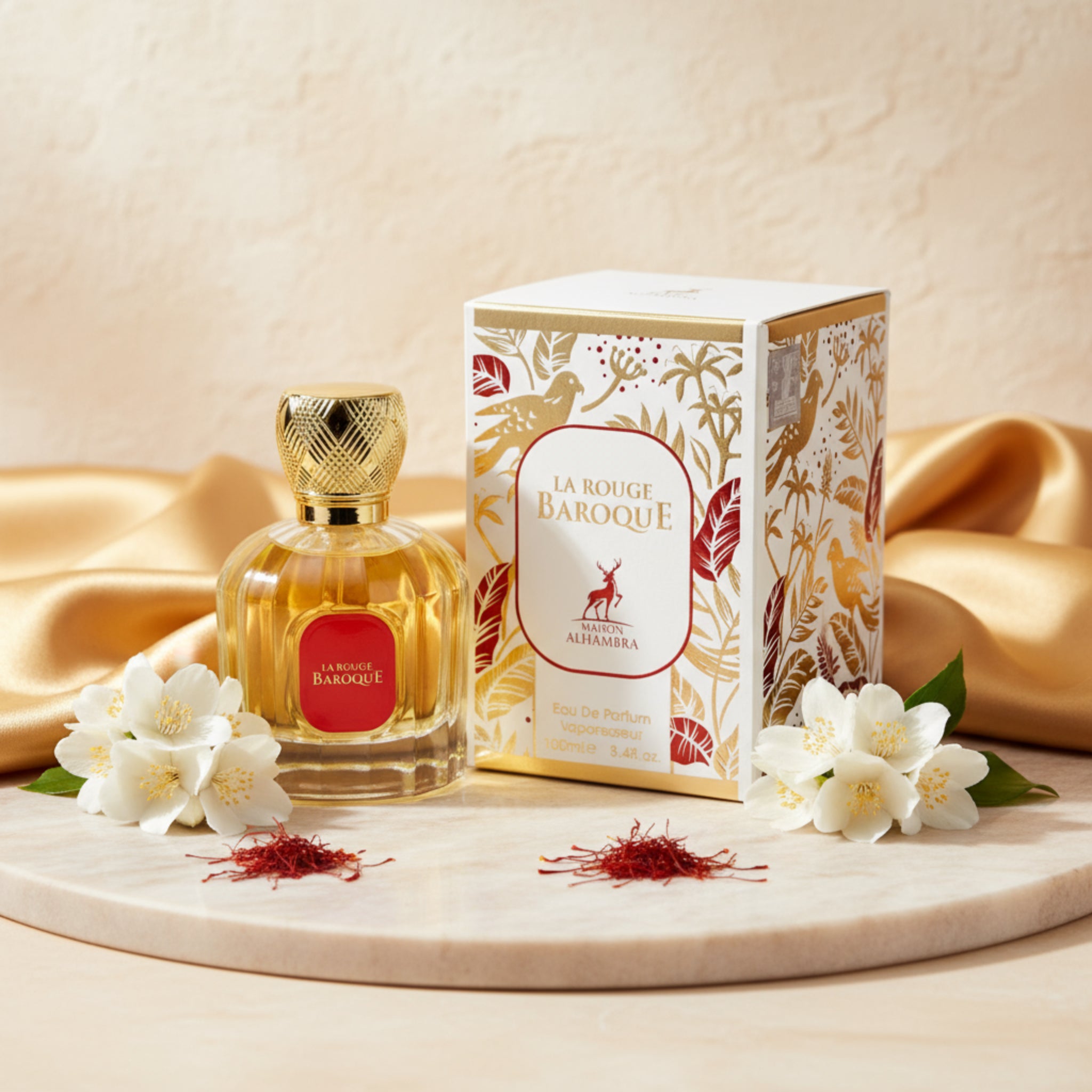 La Rouge Baroque by Maison Alhambra unisex EDP 3.3 / 3.4 oz New in Box