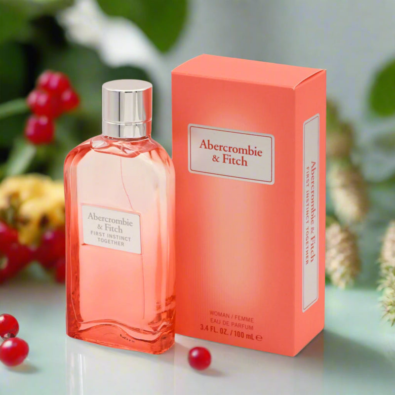 First Instinct Together Abercrombie & Fitch perfume women EDP 3.4 oz New Box