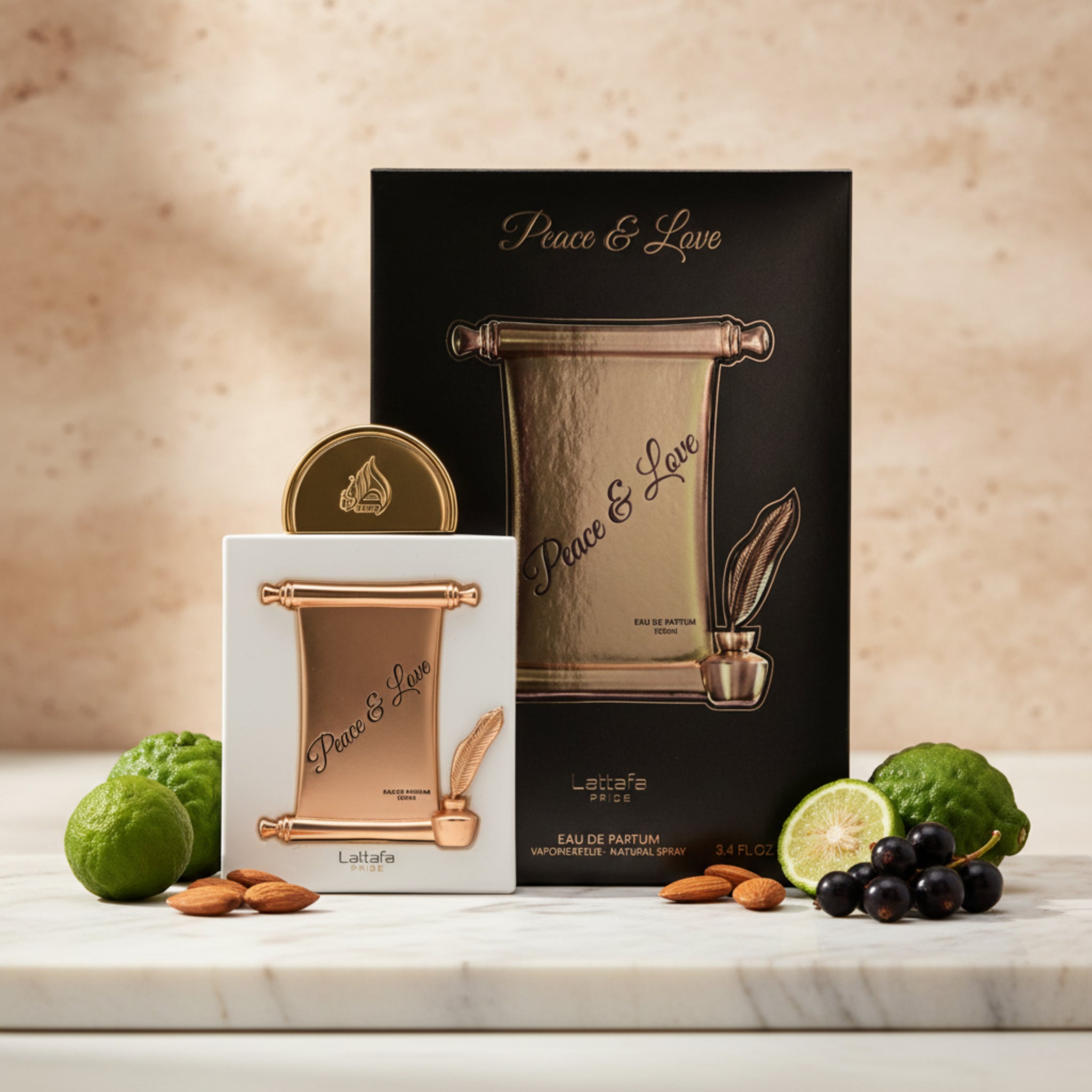 Pride Peace & Love by Lattafa Unisex EDP 3.4 oz New in Box