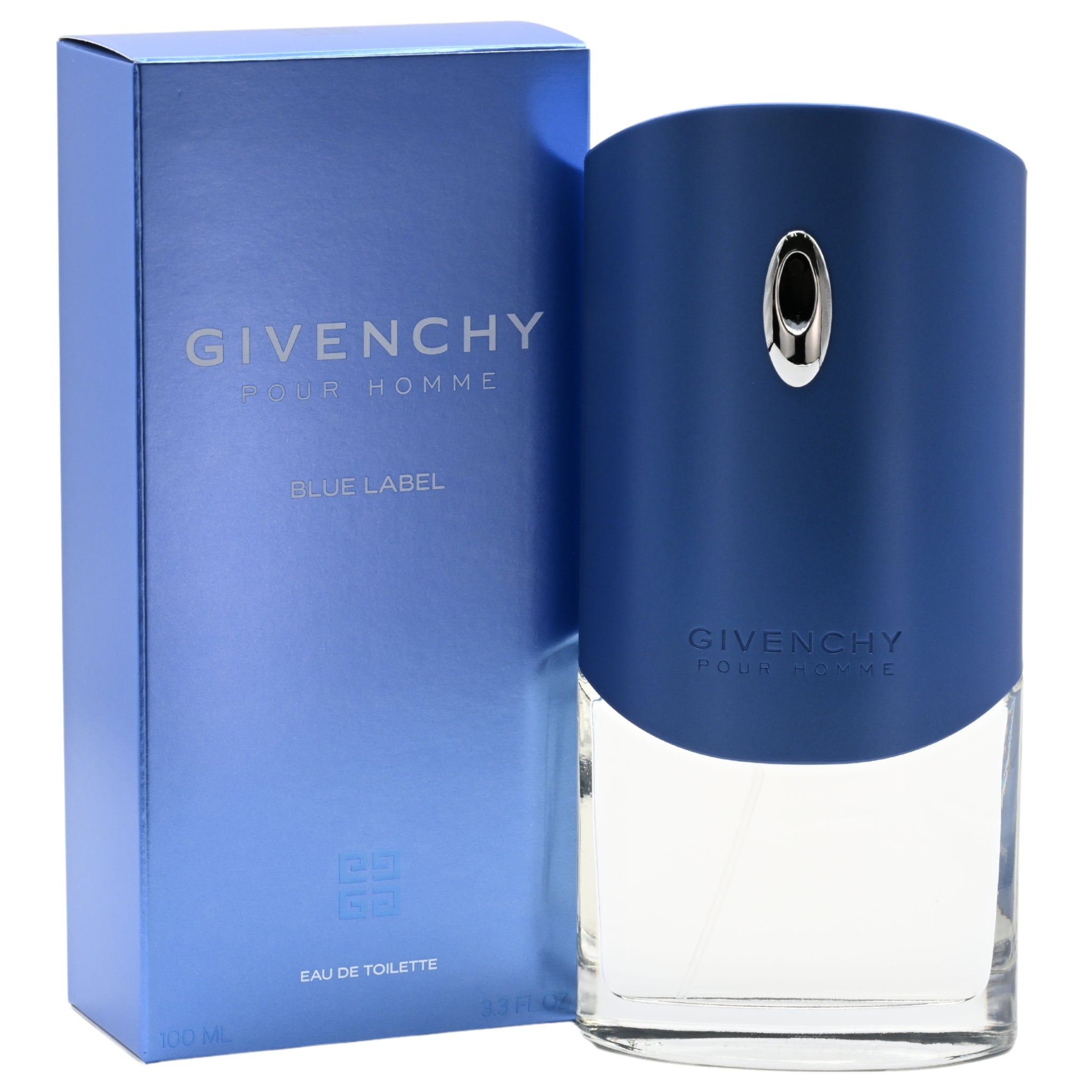 Givenchy Pour Homme BLUE LABEL 3.4 oz / 3.3 oz Spray edt Men New in Box