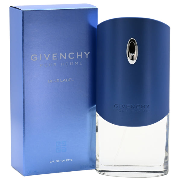 Givenchy Pour Homme BLUE LABEL 3.4 oz / 3.3 oz Spray edt Men New in Box