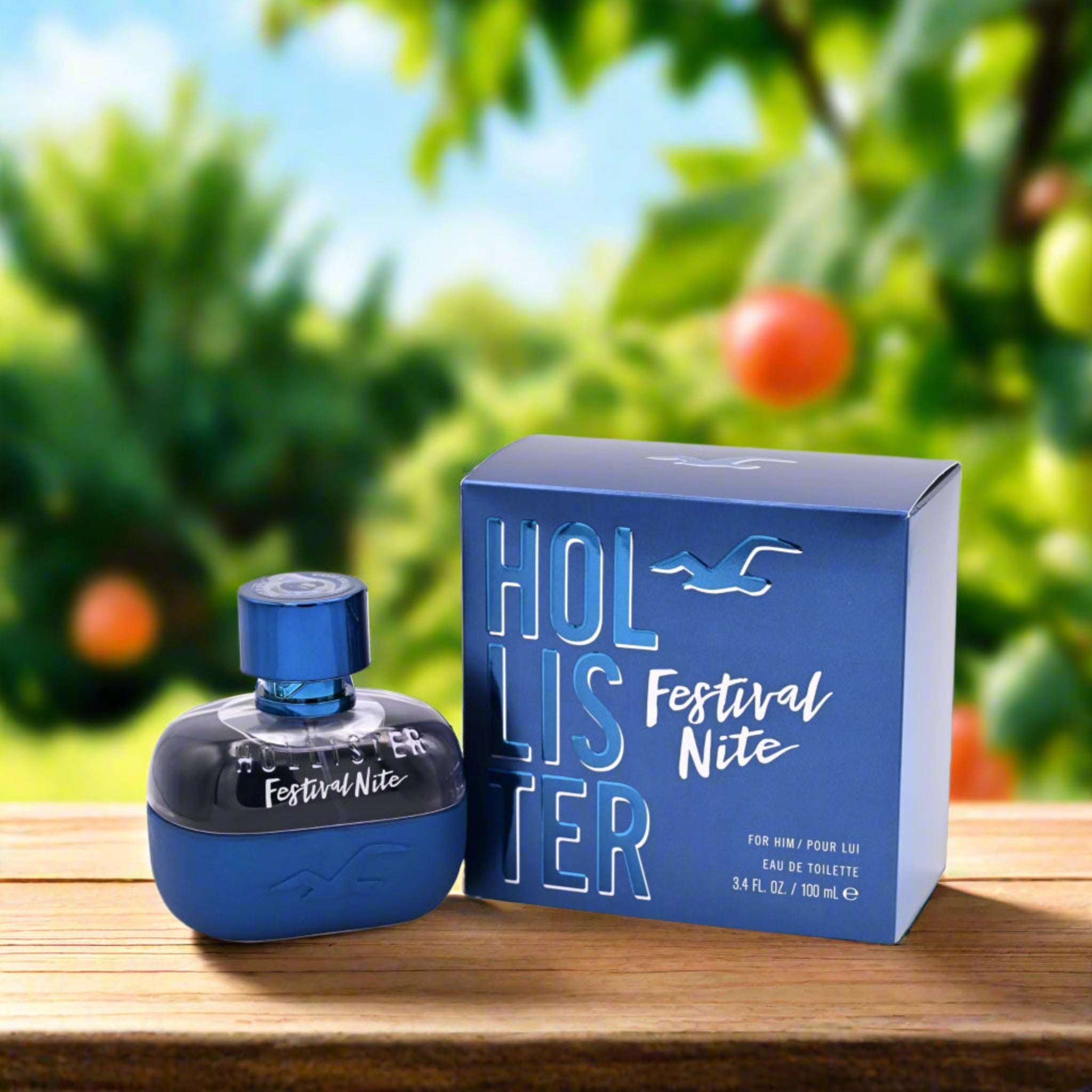 Festival Nite By Hollister cologne for him EDT 3.3 / 3.4 oz New in Box