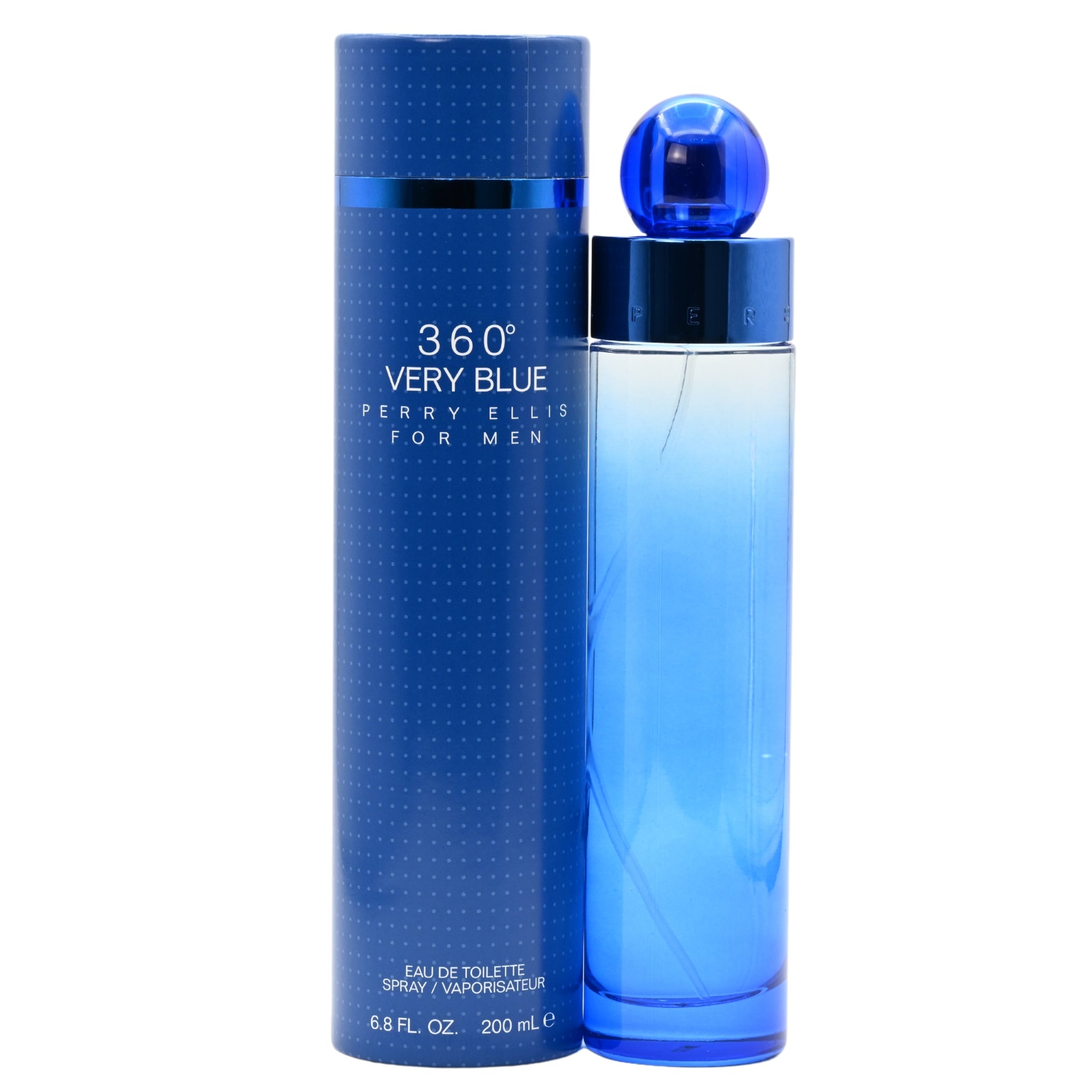 360 Very Blue by Perry Ellis cologne for Men EDT 6.7 / 6.8 oz New in Box