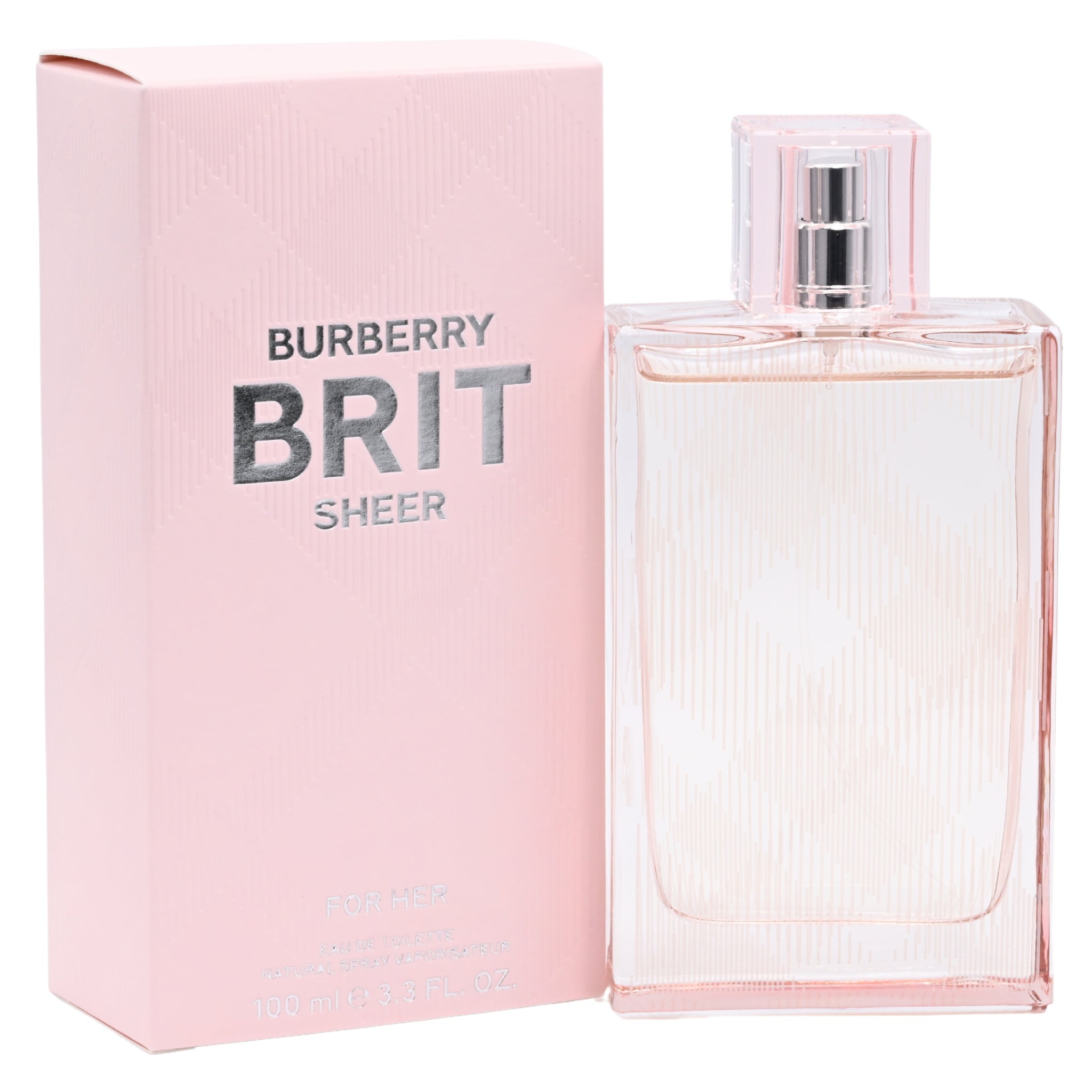 Brit Sheer by Burberry 3.3 / 3.4 oz EDT Perfume for Women New In Box