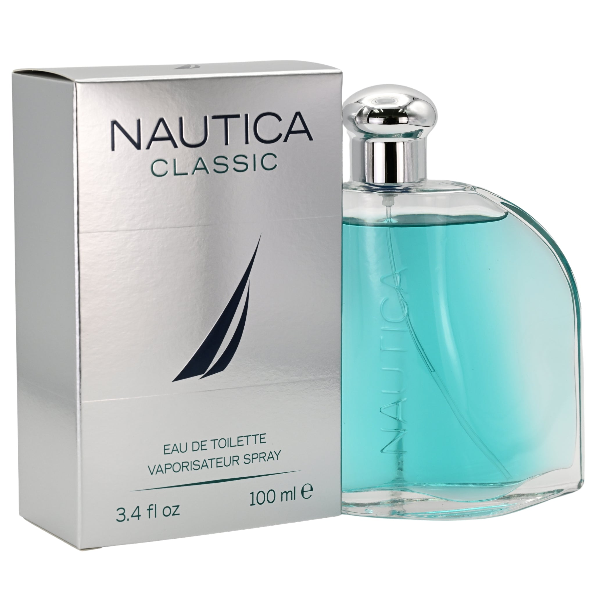 NAUTICA CLASSIC 3.3 / 3.4 oz EDT Cologne for Men New In Box