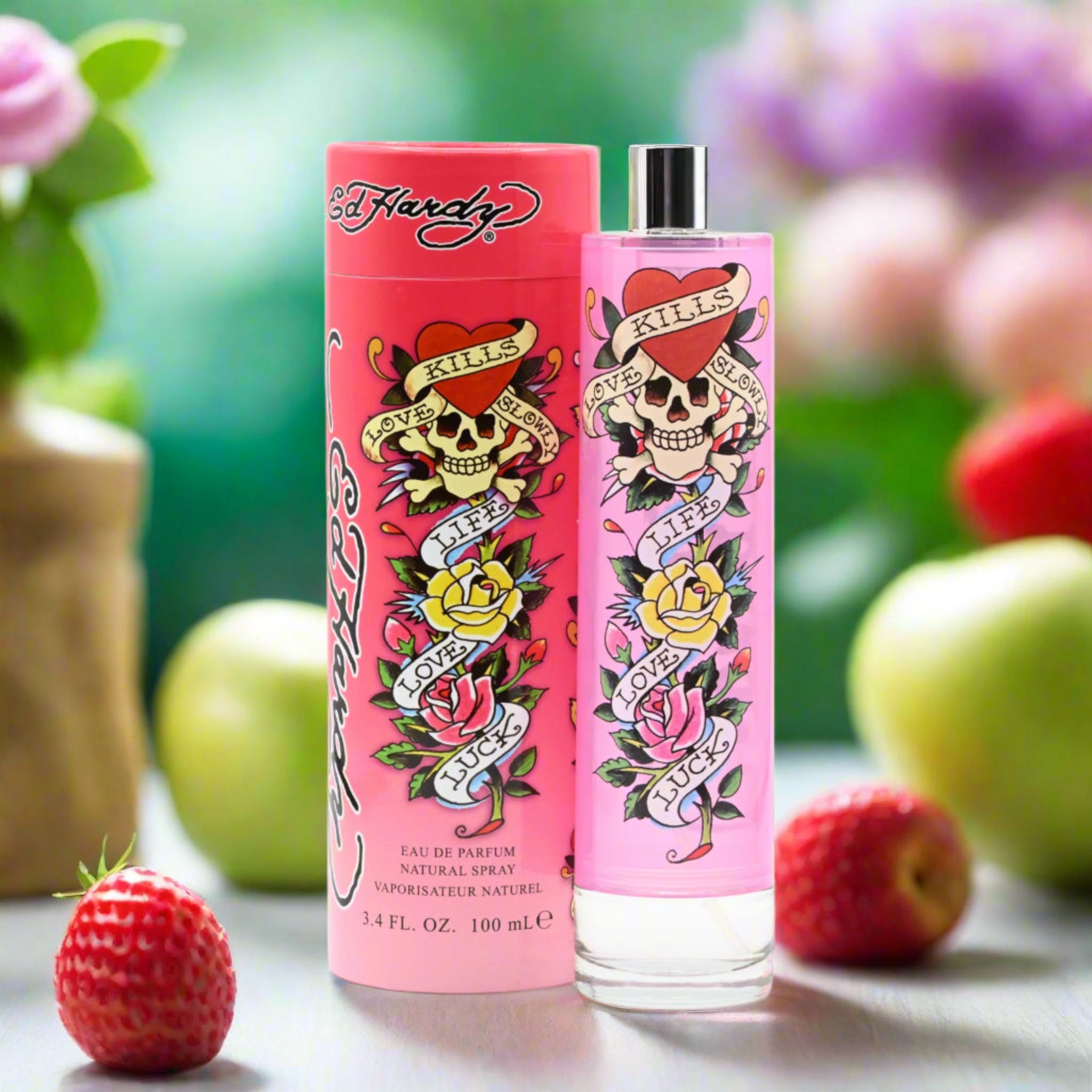 Ed Hardy Love Kills Slowly Christian Audigier EDP Spray 3.4 oz for Women NEW in BOX