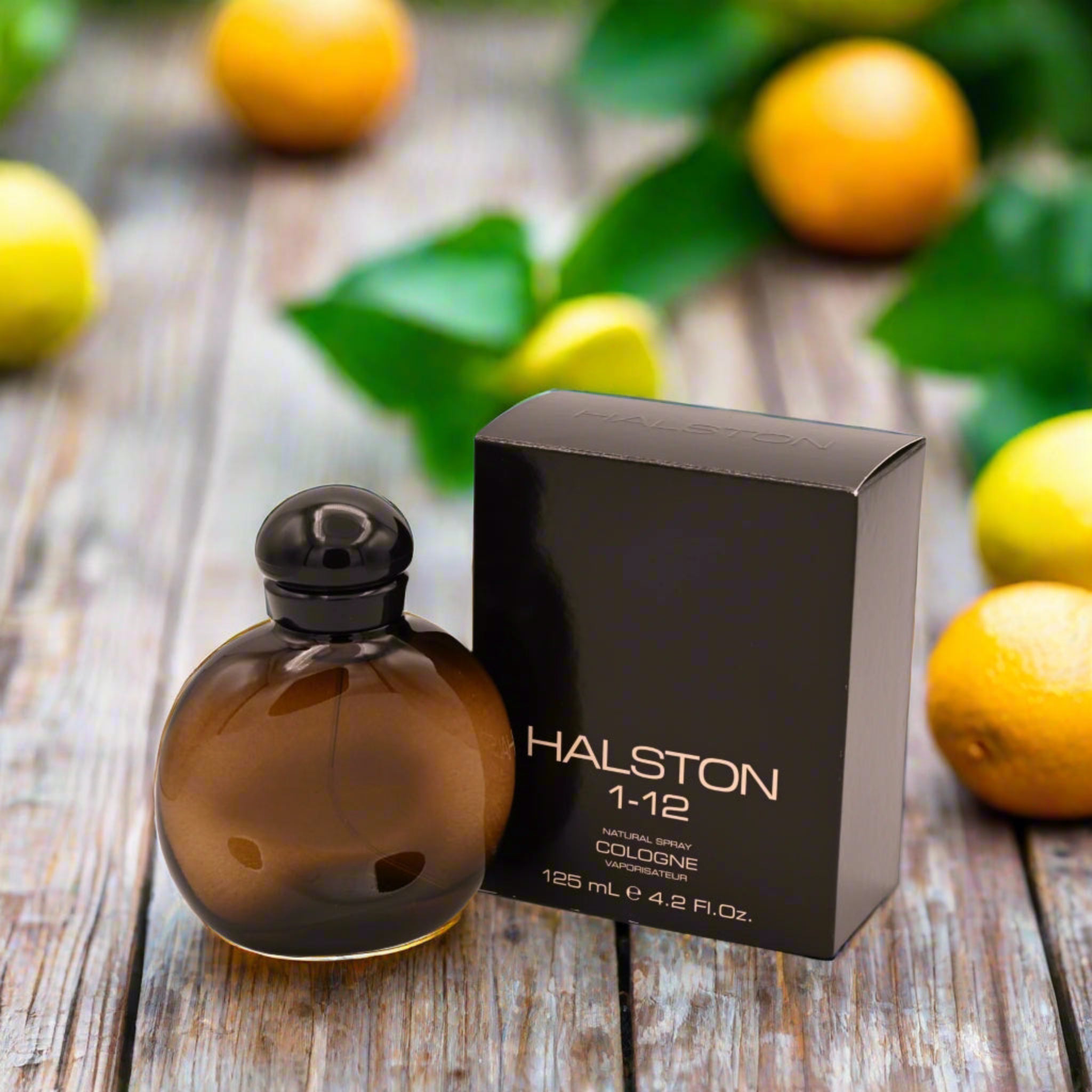 HALSTON 1-12 Cologne 4.2 oz Spray for Men New in Box I 12