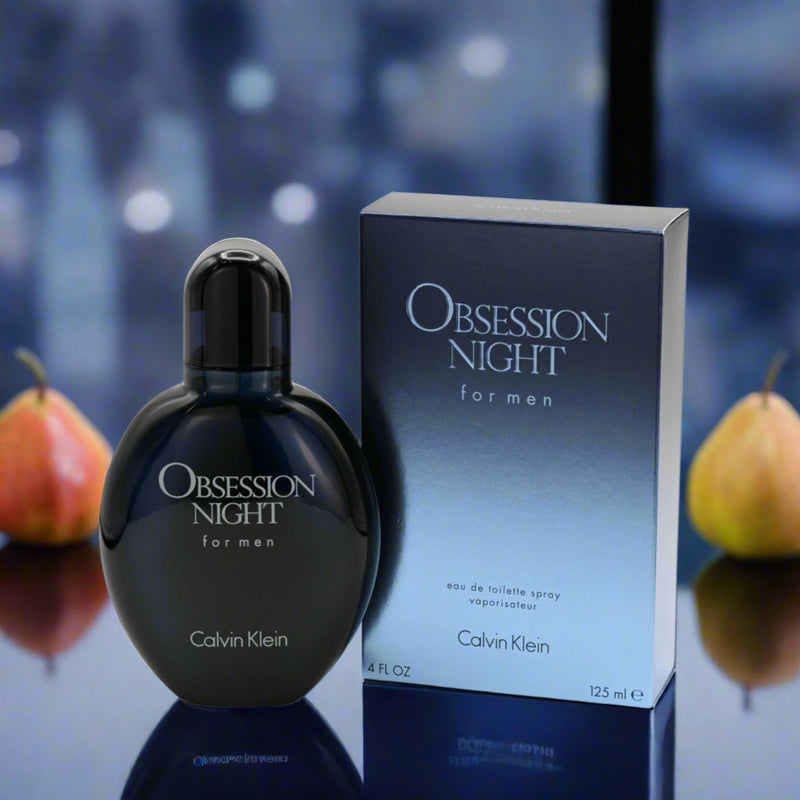 OBSESSION NIGHT by Calvin Klein 4 / 4.0 oz EDT Cologne for Men New In Box