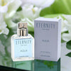 Eternity Aqua by Calvin Klein 3.3 / 3.4 oz EDT Cologne for Men New In Box