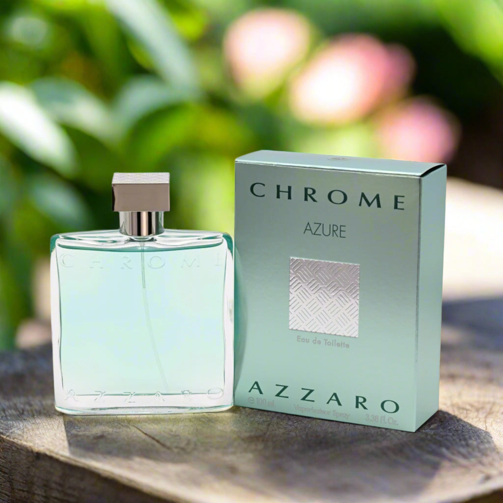 Chrome Azure by Loris Azzaro cologne for men EDT 3.38 oz New in Box