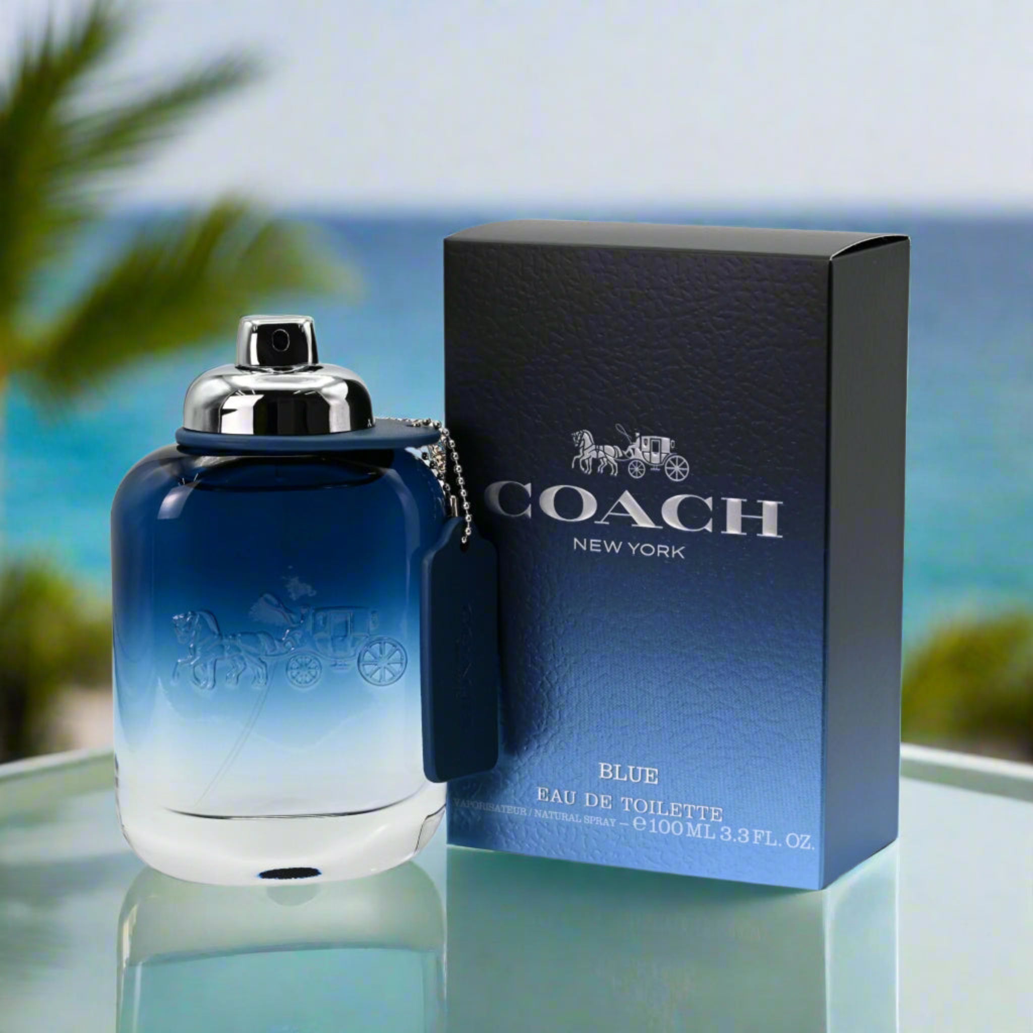 COACH NEW YORK BLUE by Coach cologne for men EDT 3.3 / 3.4 oz New In Box