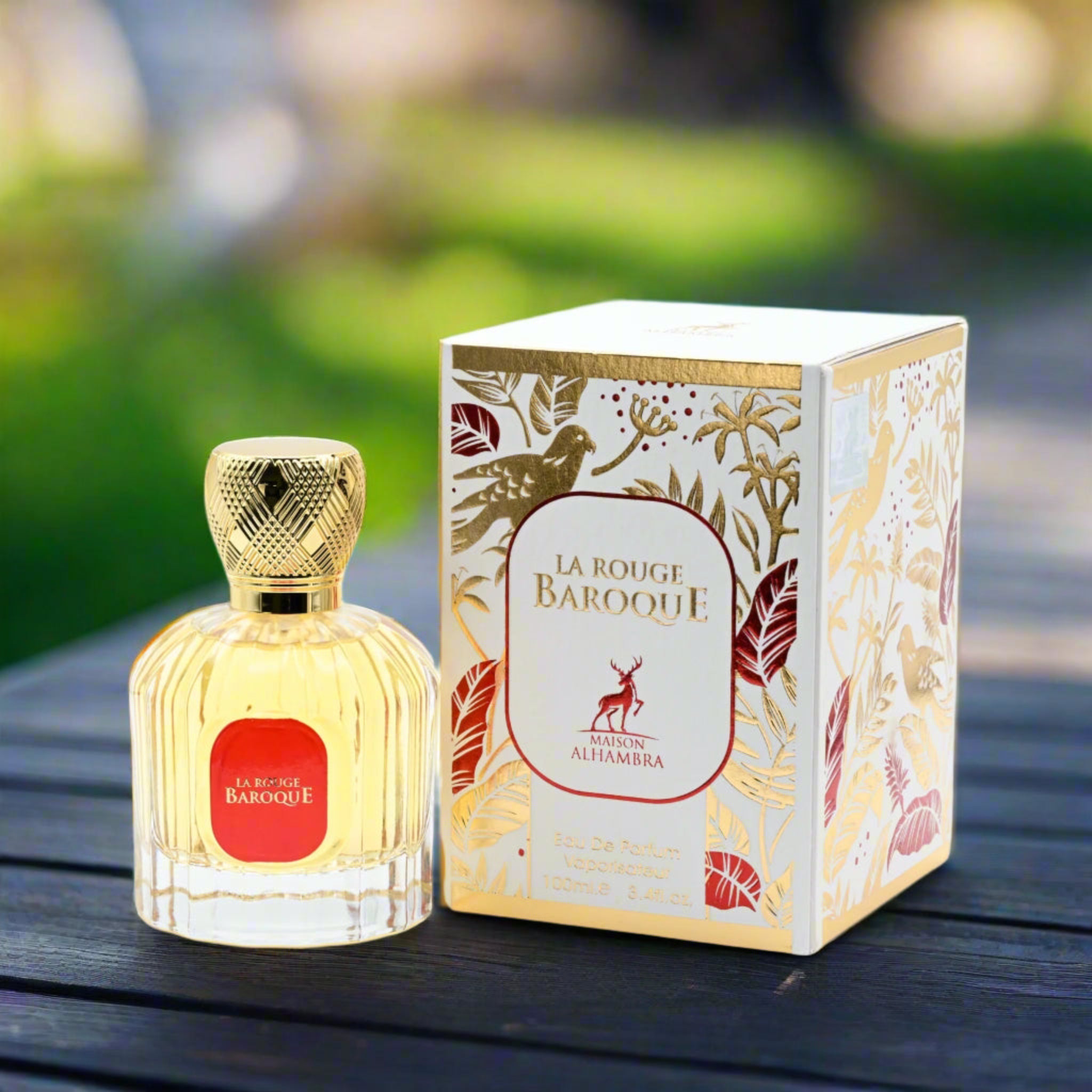 La Rouge Baroque by Maison Alhambra unisex EDP 3.3 / 3.4 oz New in Box