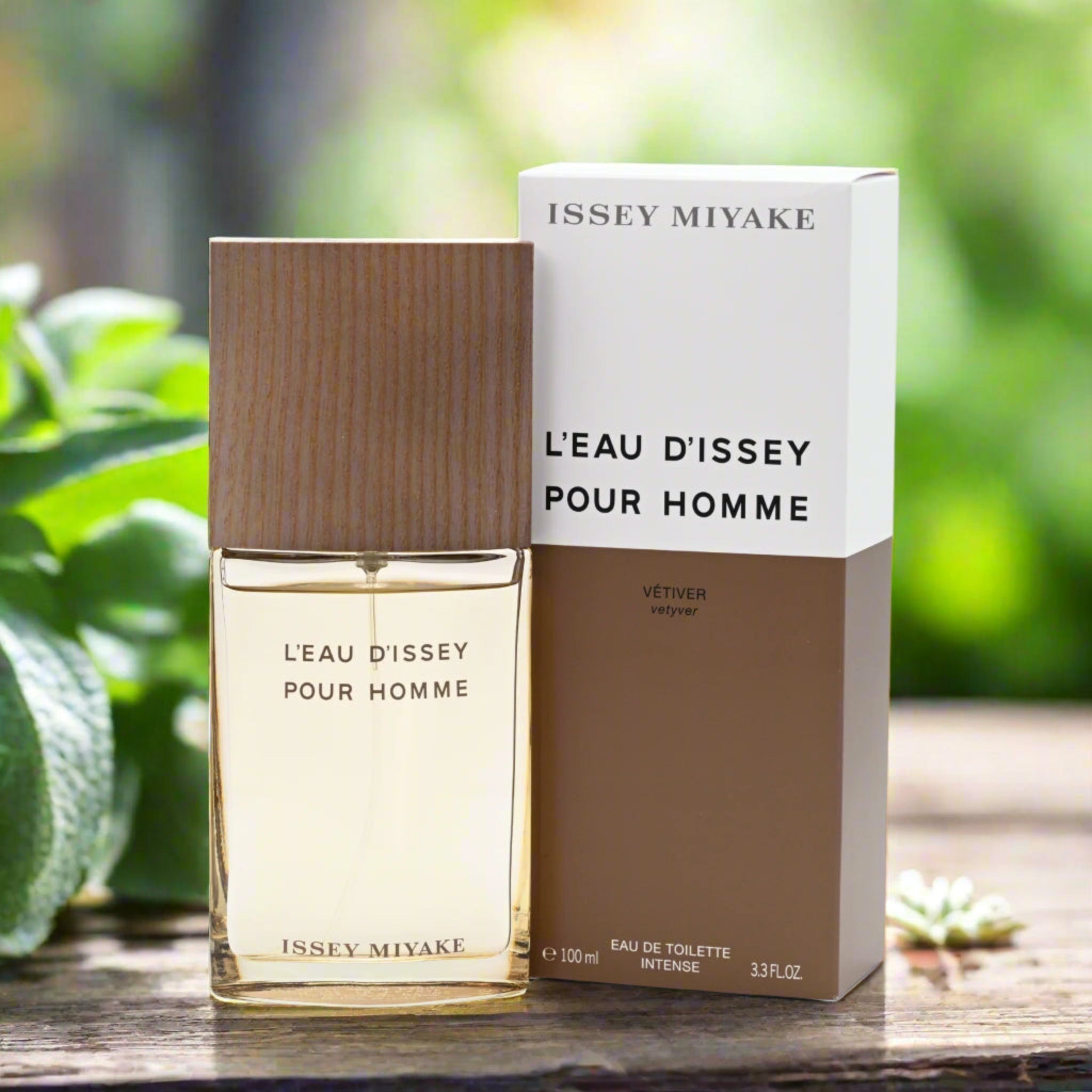 Leau DIssey Vetiver by Issey Miyake EDT Intense 3.3 / 3.4 oz New in Box