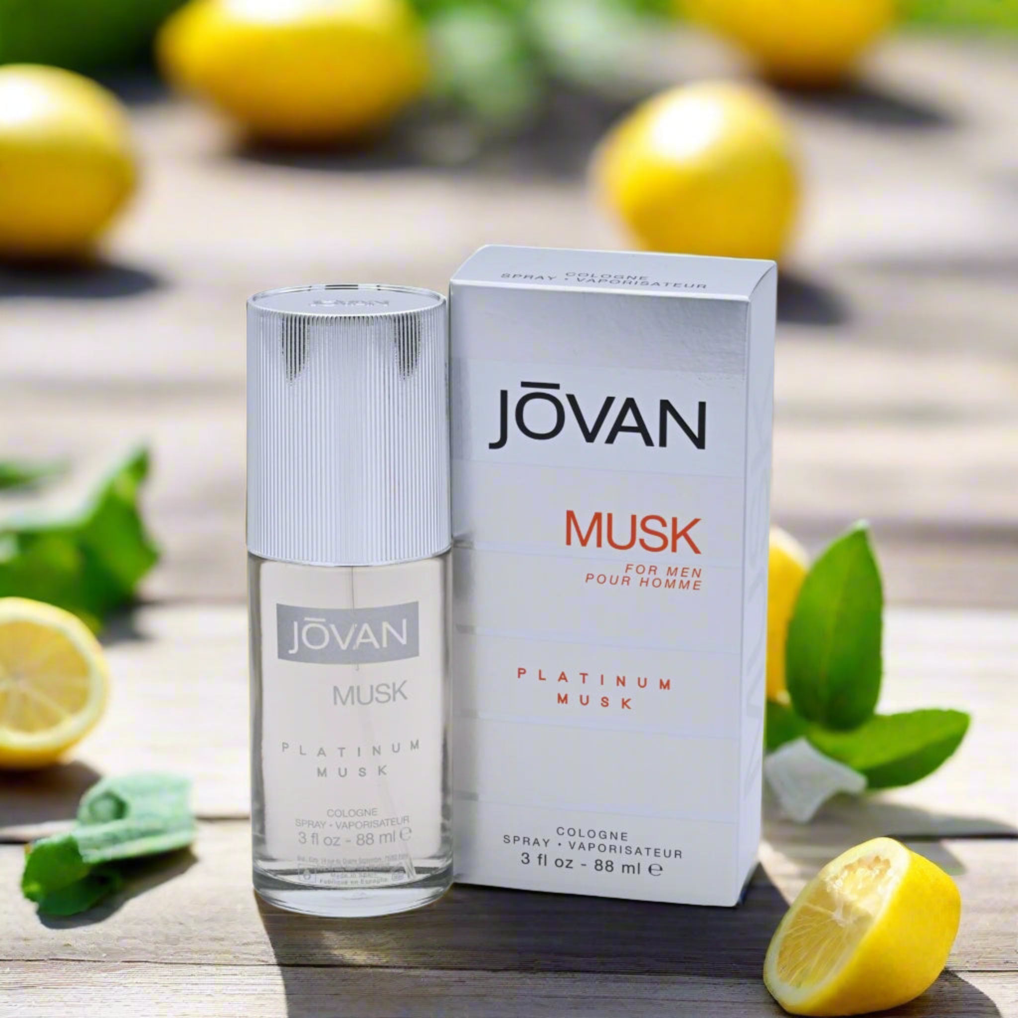 Jovan Platinum Musk by Jovan cologne for men EDC 3.0 oz New in Box