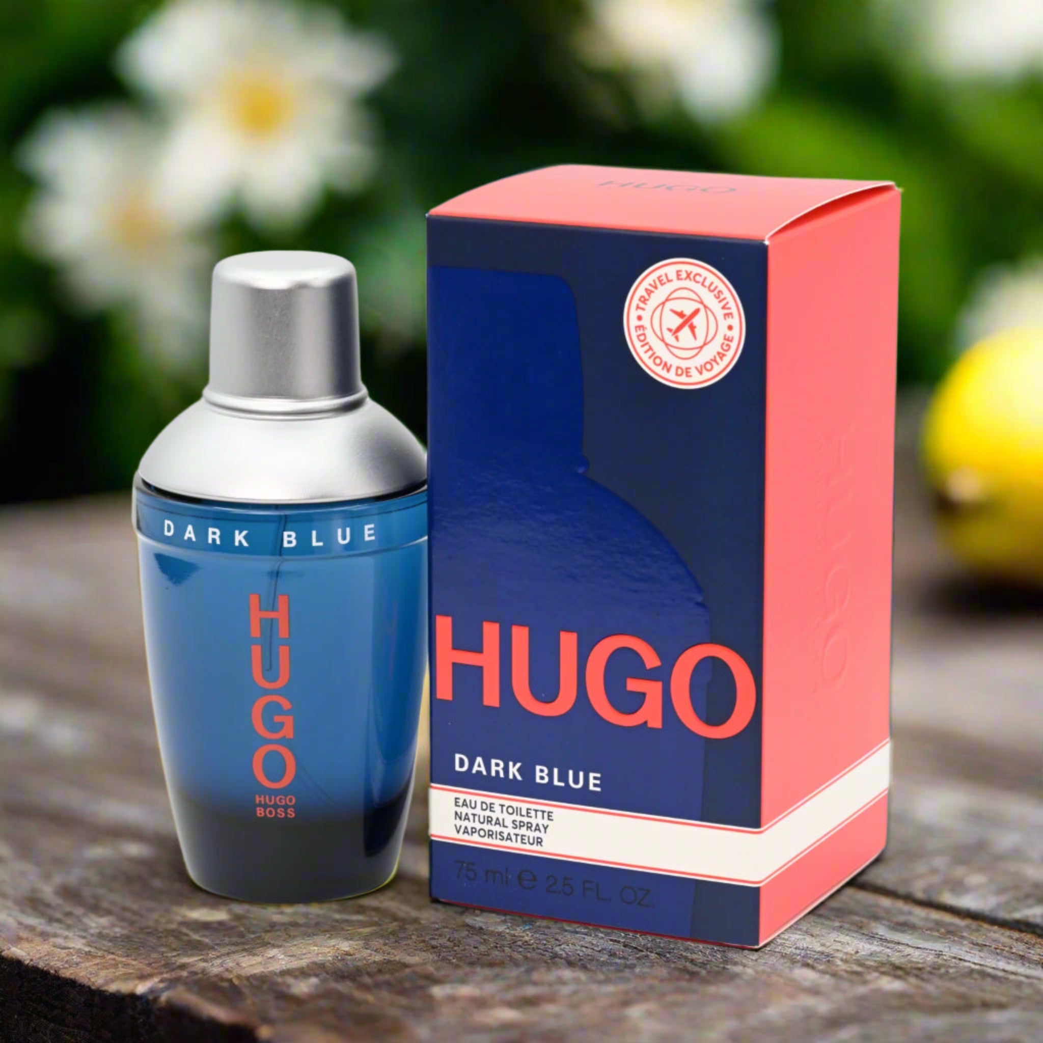 Dark Blue by Hugo Boss cologne for men EDT 2.5 oz New in Box