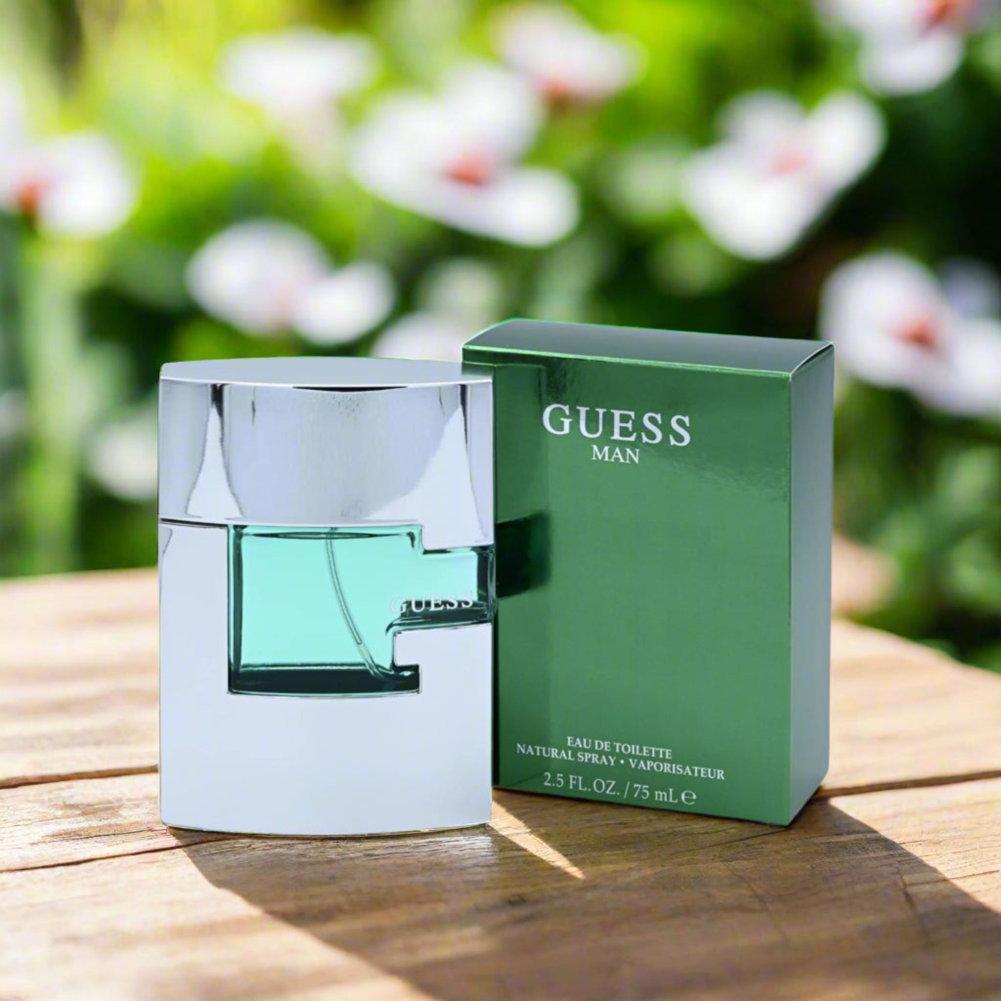 GUESS MAN Guess Cologne 2.5 oz EDT For Men New in Box