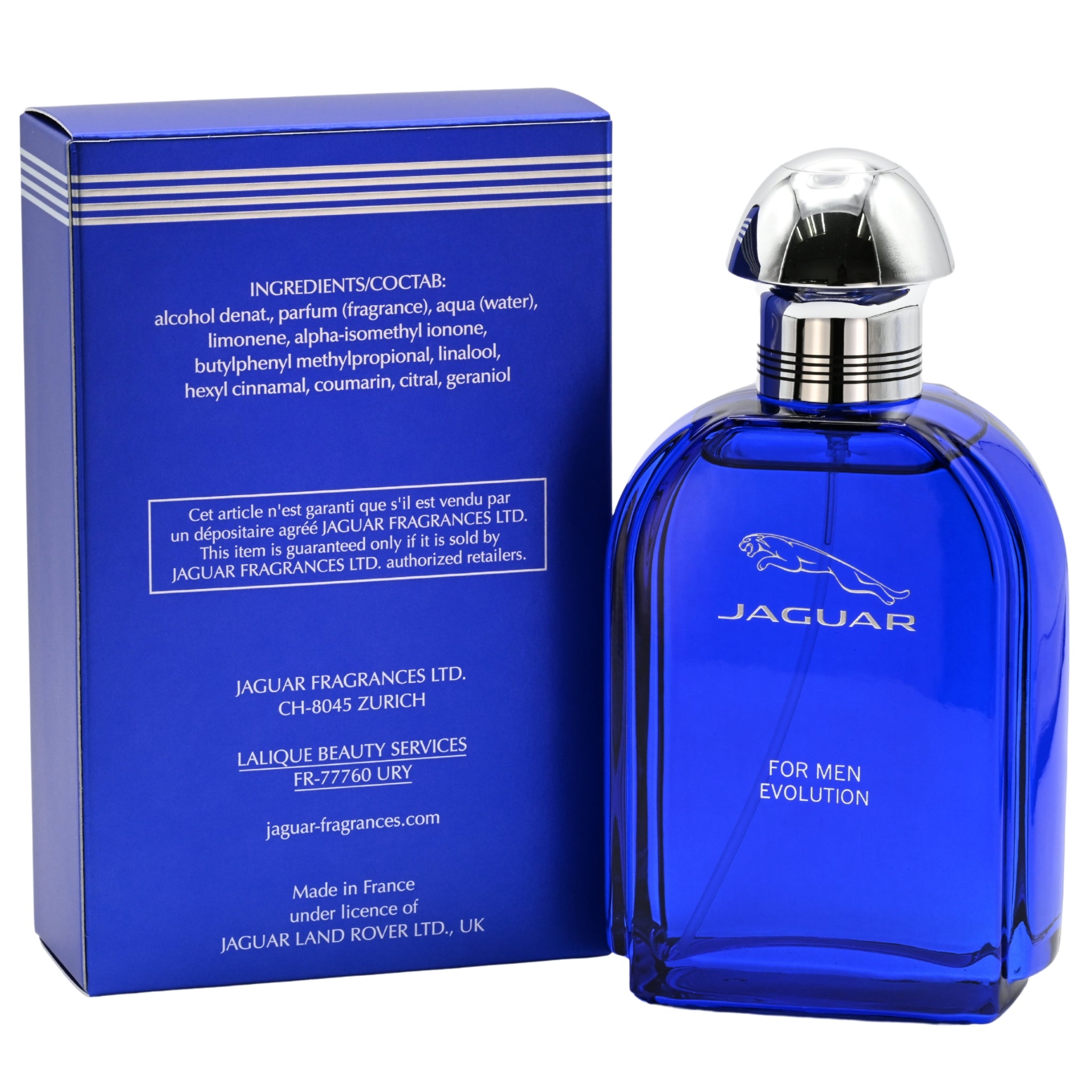 EVOLUTION Jaguar cologne men edt 3.4 oz 3.3 NEW IN BOX