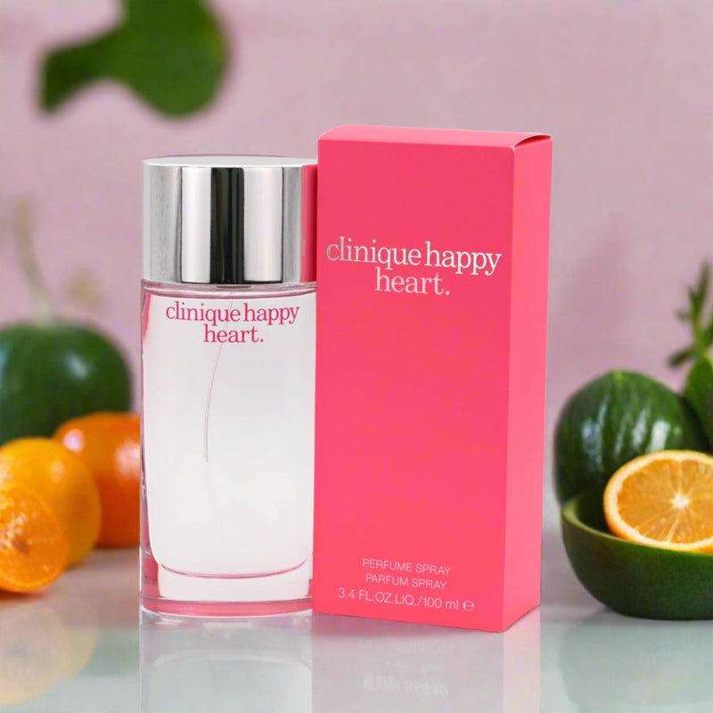 HAPPY HEART Clinique women 3.4 oz 3.3 edp Perfume spray NEW IN BOX